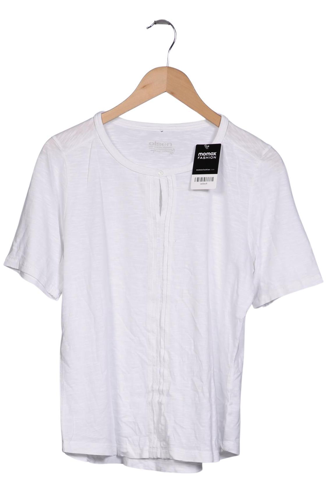 

Olsen Damen T-Shirt, weiß, Gr. 40