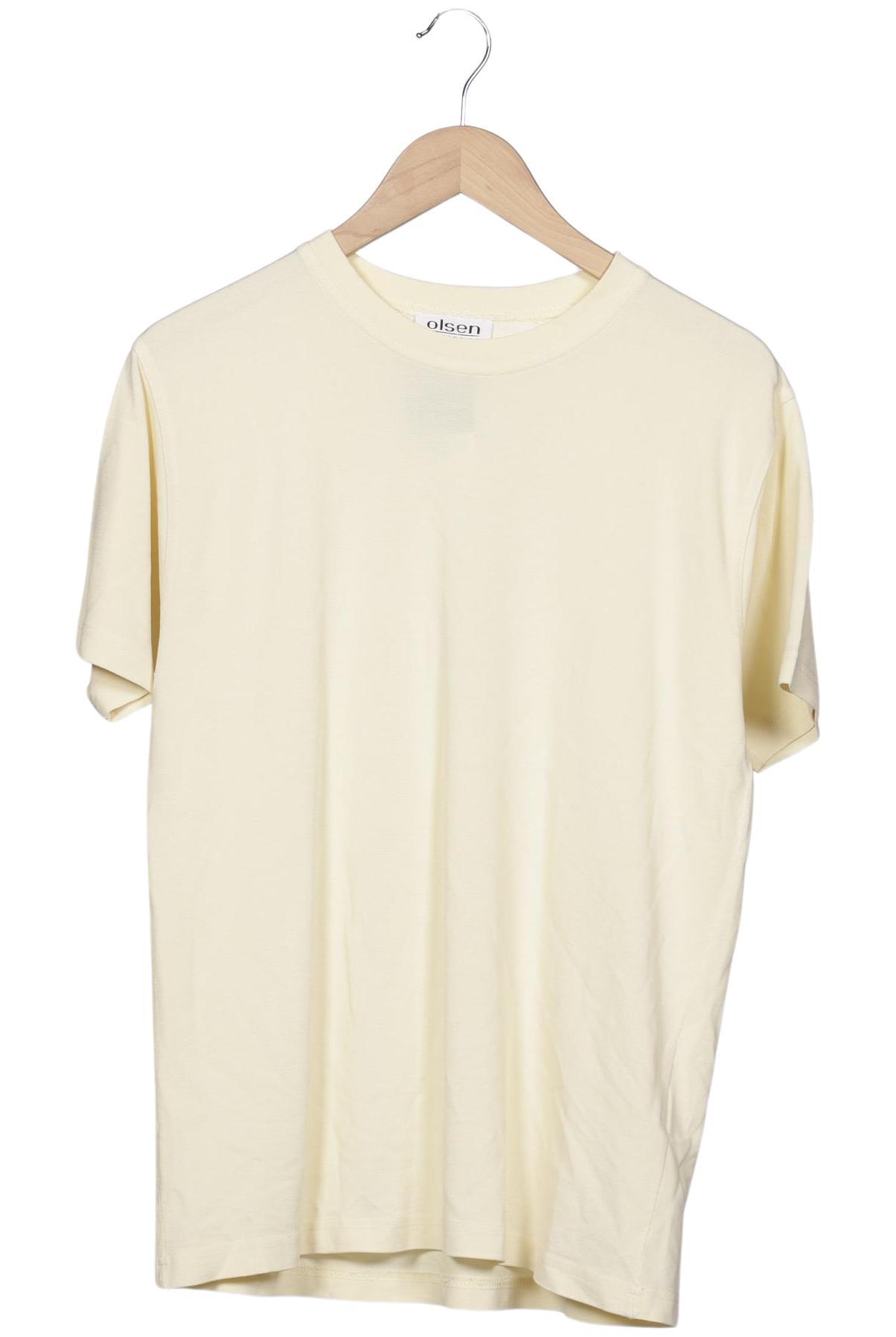 

Olsen Damen T-Shirt, cremeweiß, Gr. 38