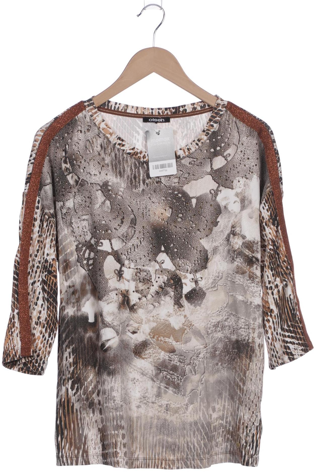

Olsen Damen T-Shirt, braun, Gr. 40