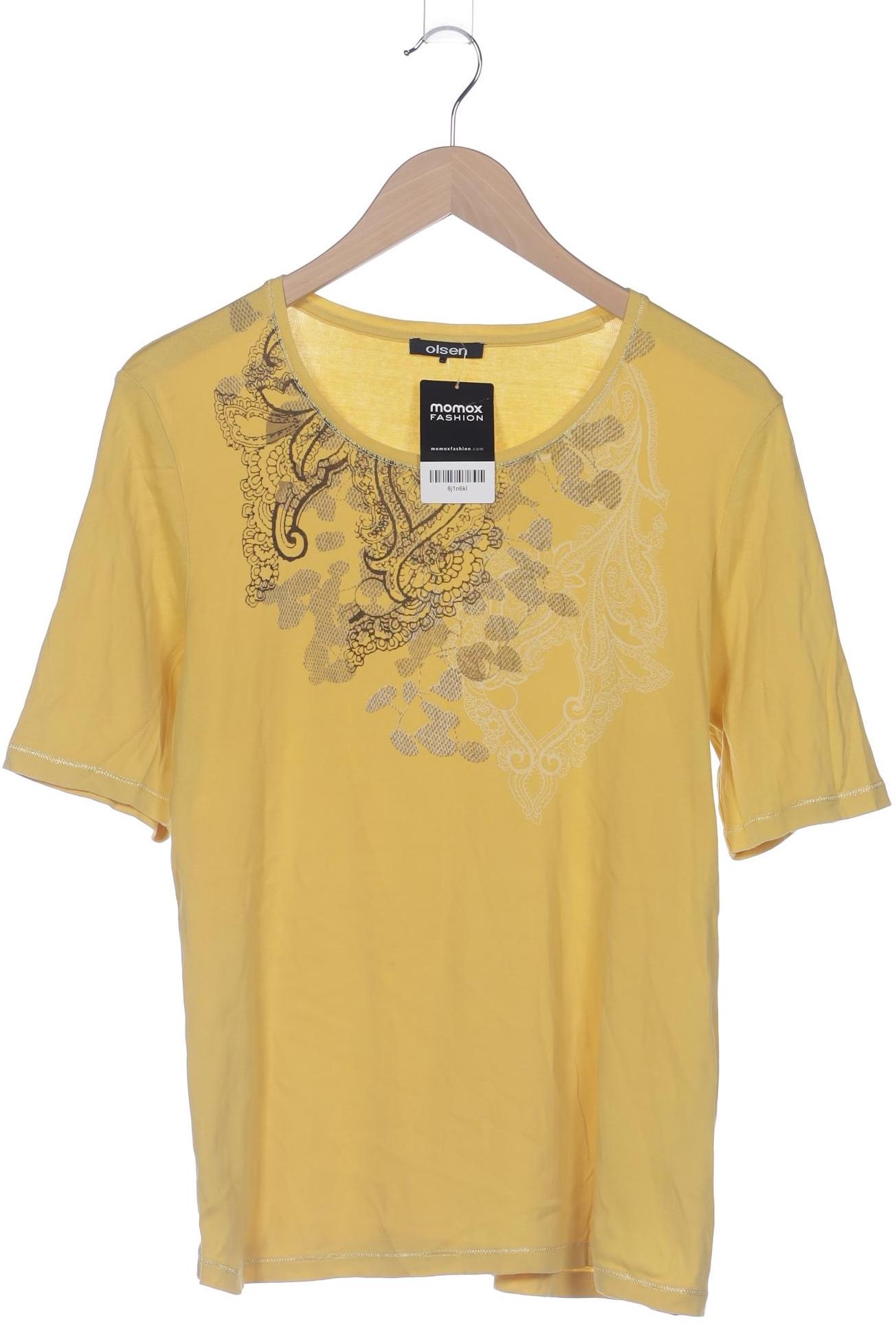 

Olsen Damen T-Shirt, gelb, Gr. 46