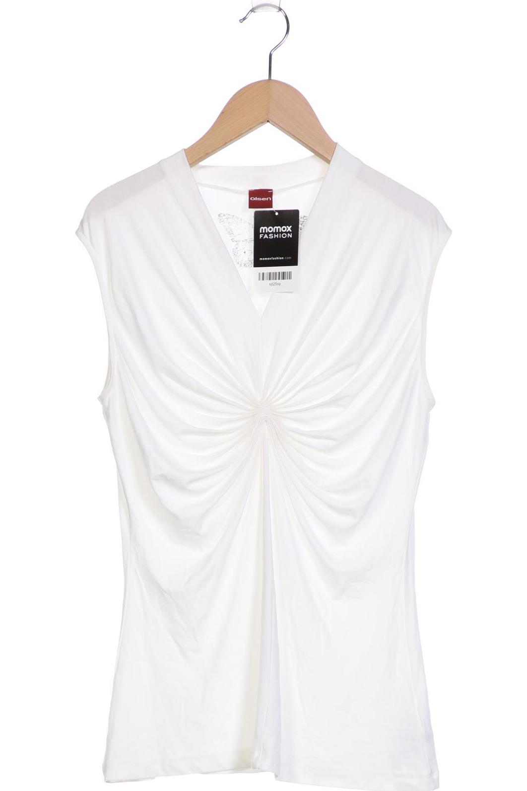 

Olsen Damen T-Shirt, weiß, Gr. 38