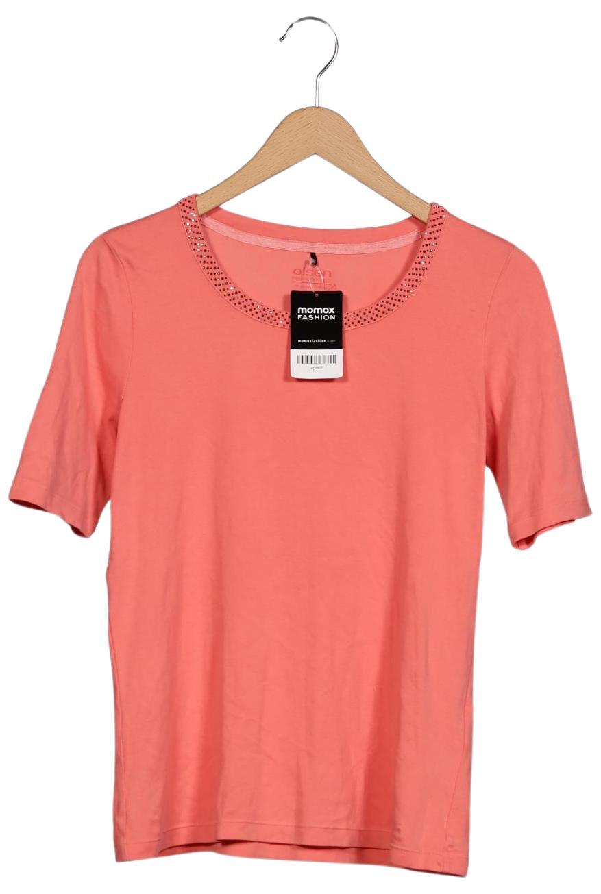 

Olsen Damen T-Shirt, pink, Gr. 38