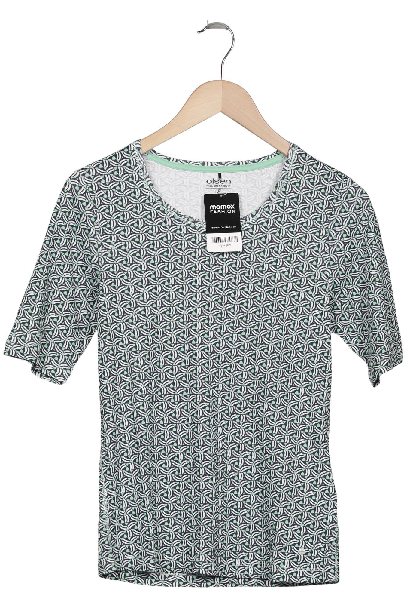 

Olsen Damen T-Shirt, grün, Gr. 38