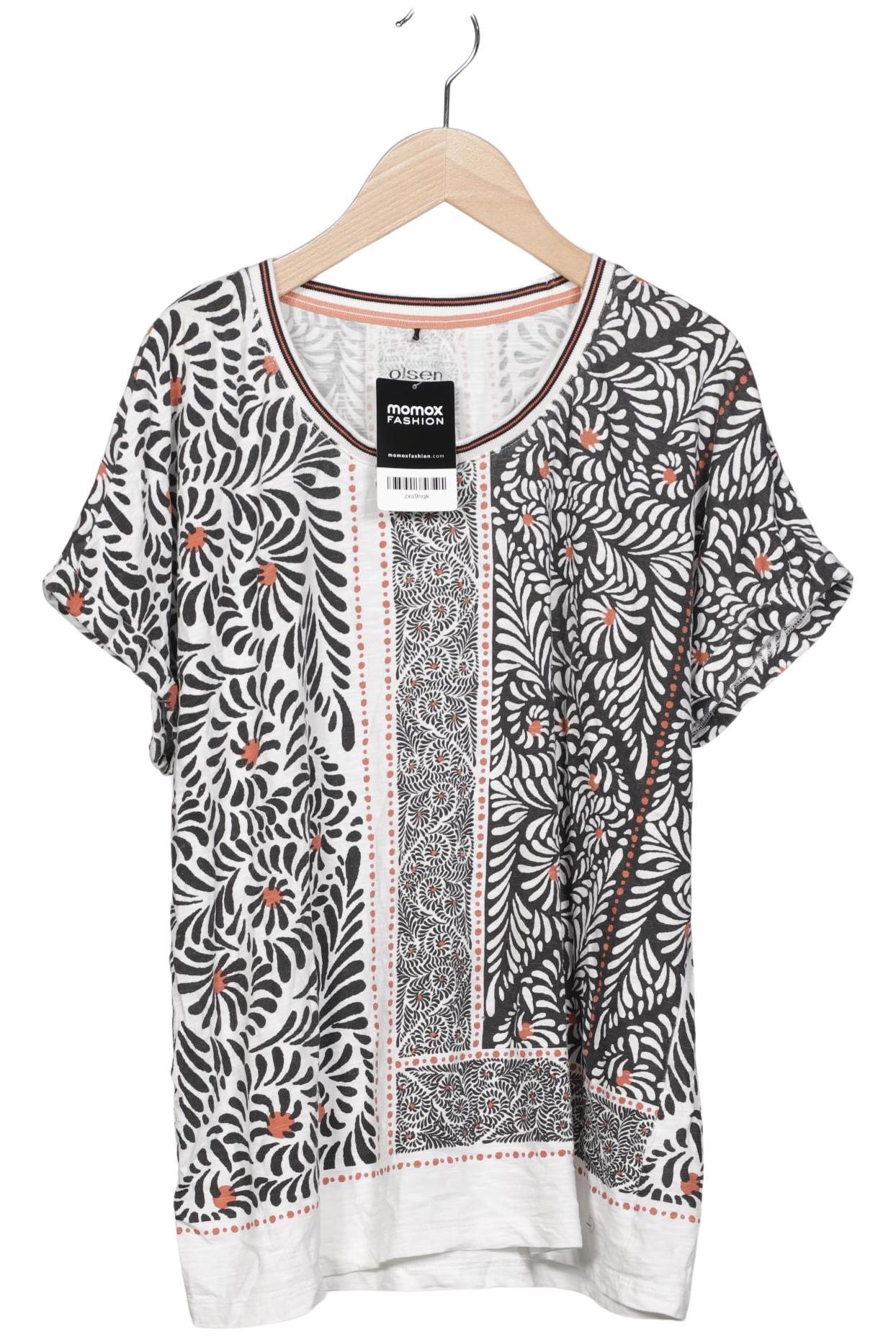 

Olsen Damen T-Shirt, weiß, Gr. 42