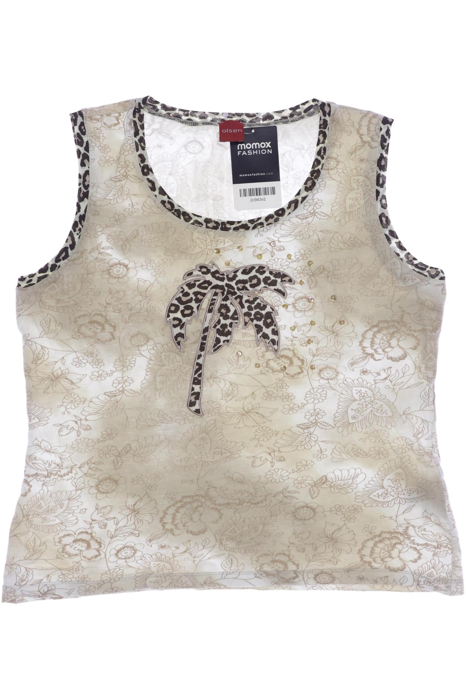 

Olsen Damen Top, beige, Gr. 42