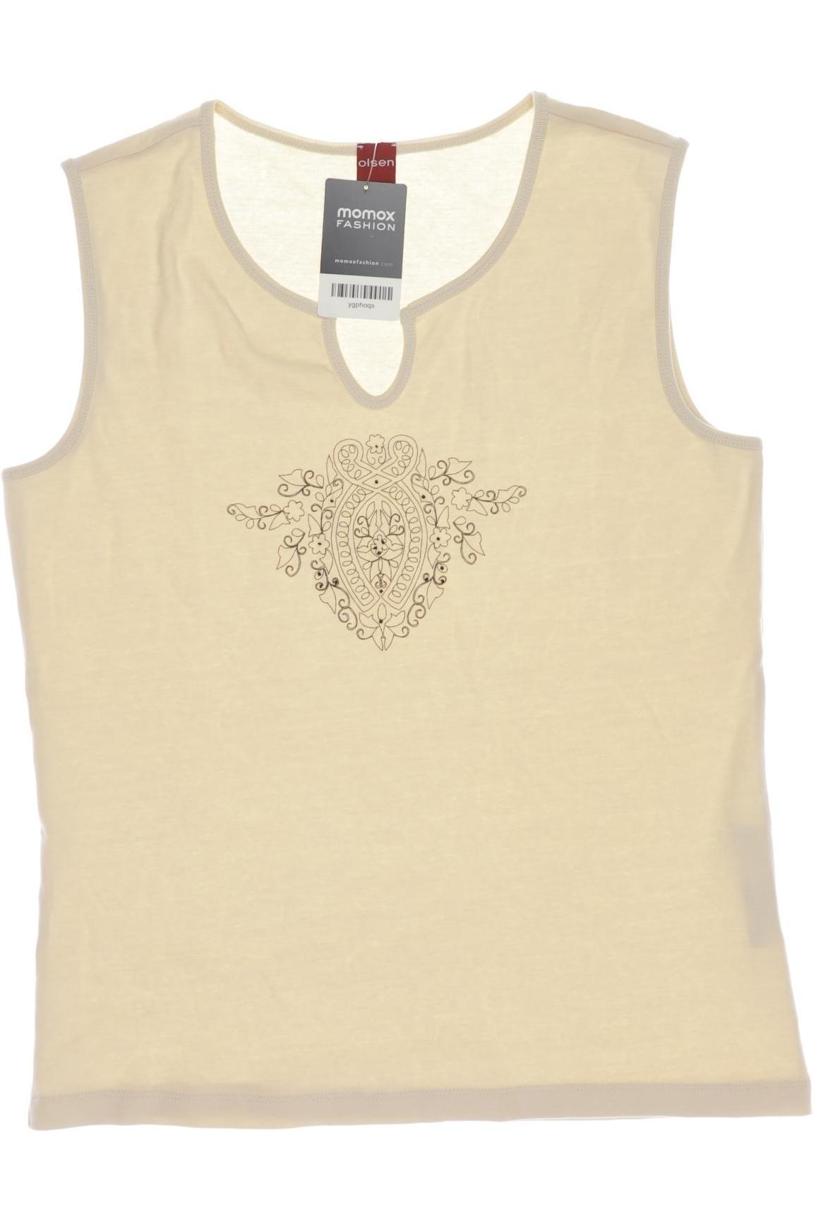 

Olsen Damen Top, beige, Gr. 42