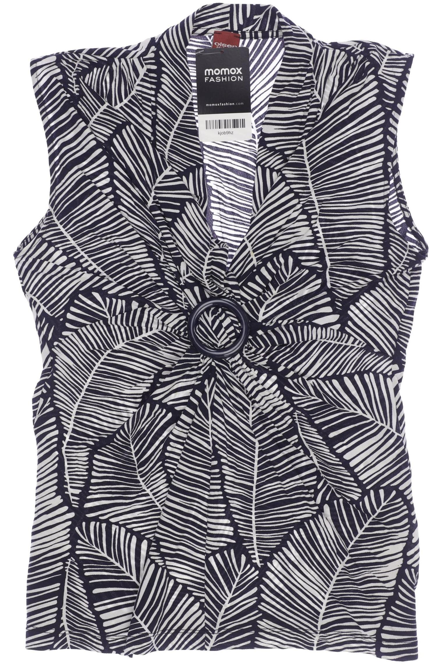 

Olsen Damen Top, marineblau, Gr. 38