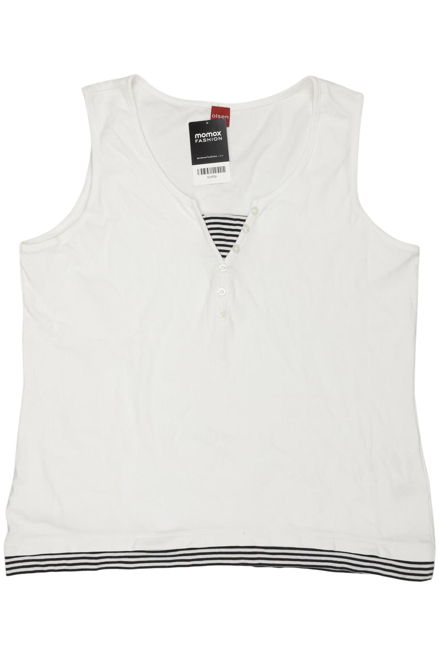 

Olsen Damen Top, weiß, Gr. 46