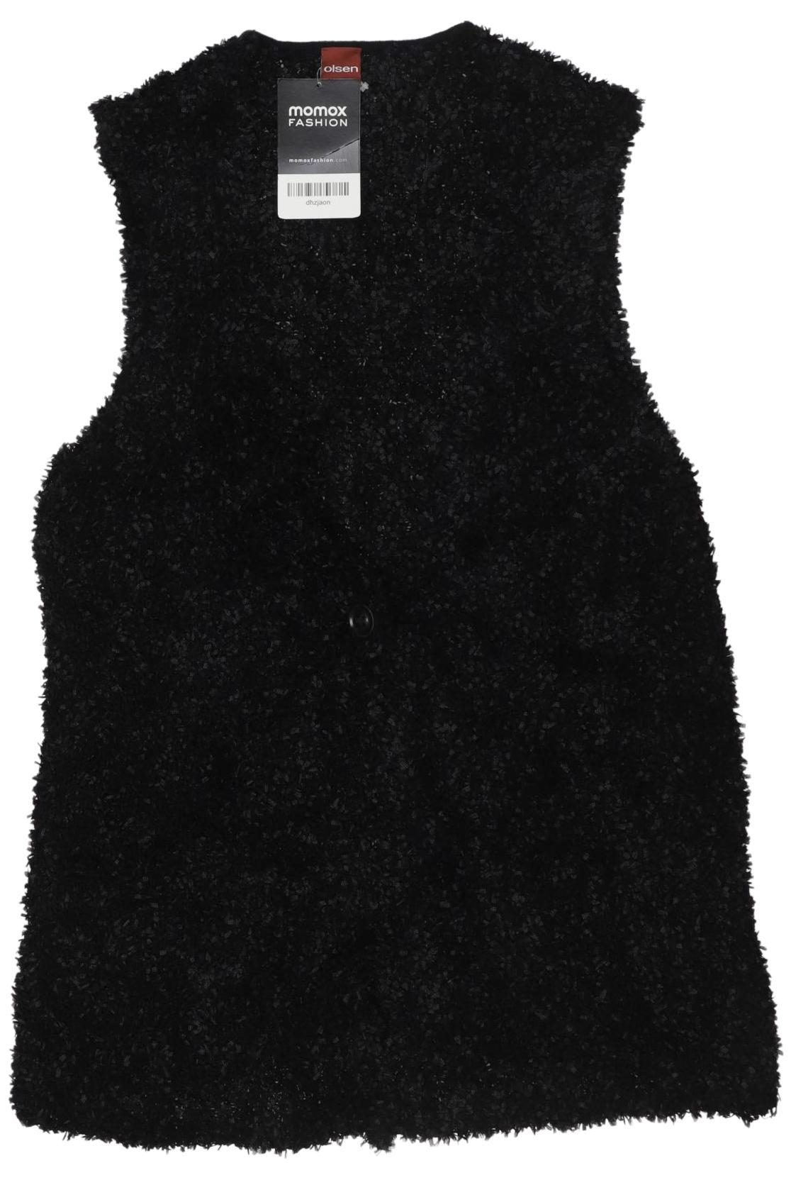 

Olsen Damen Weste, schwarz, Gr. 36