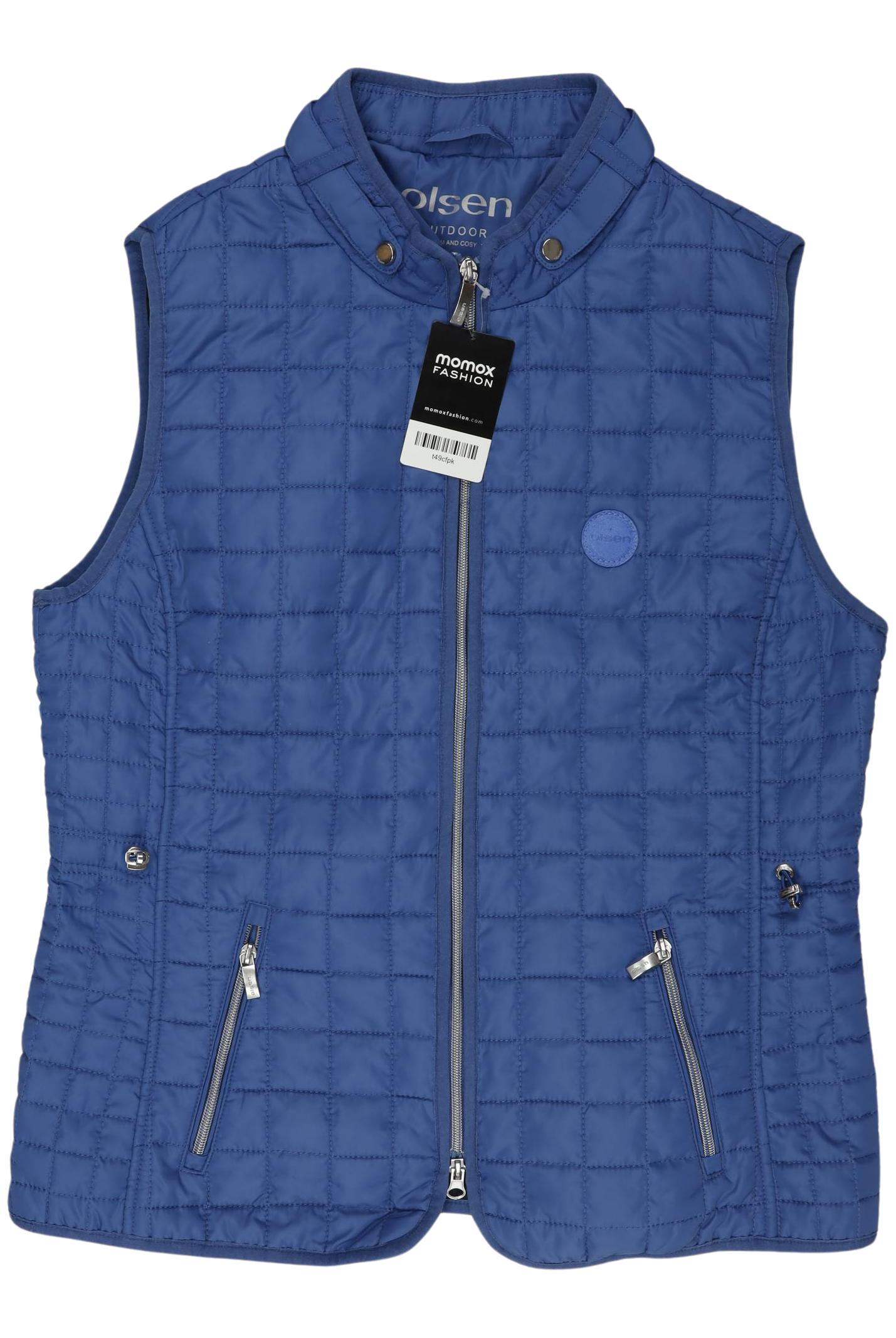 

Olsen Damen Weste, blau, Gr. 42