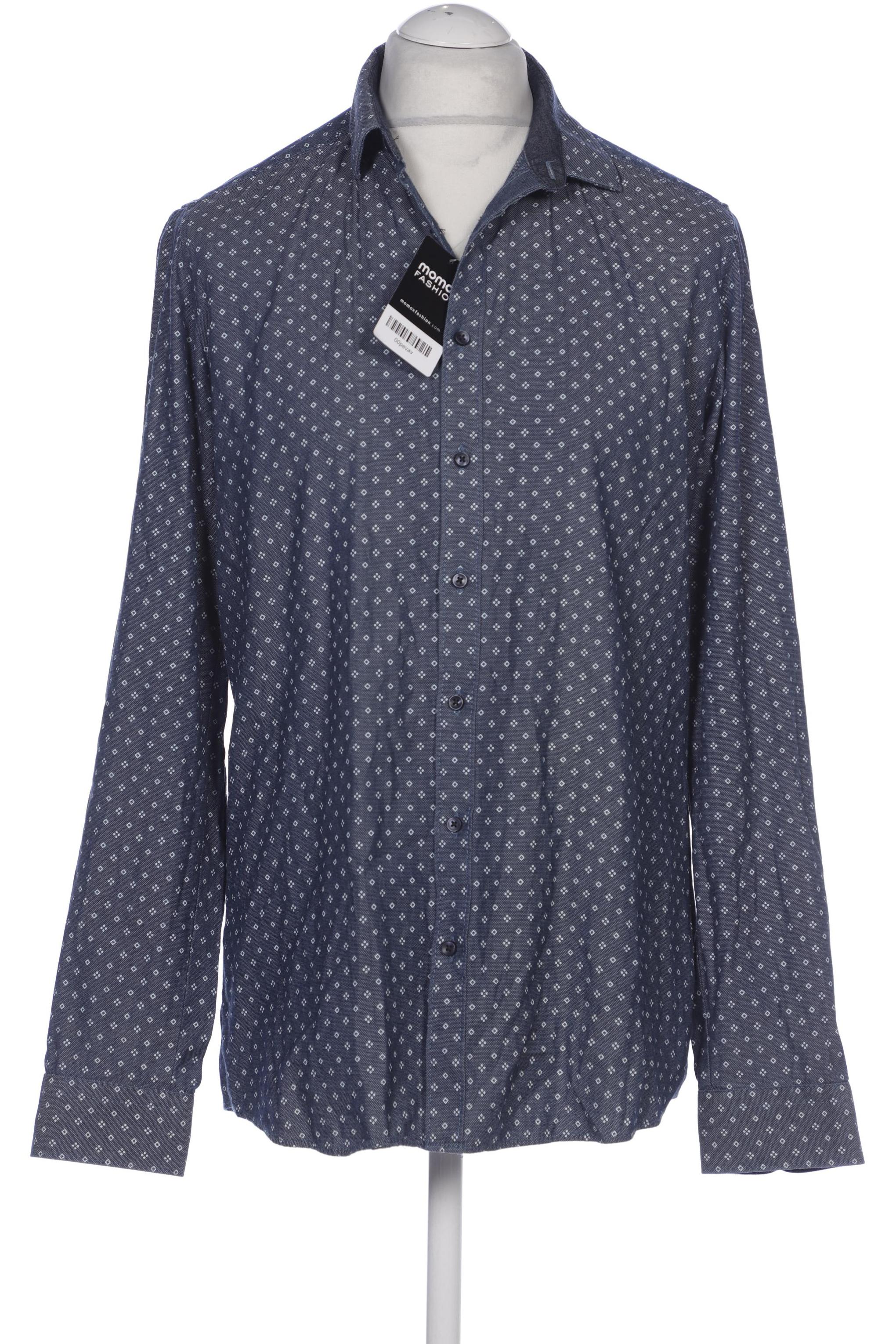 

Olymp Herren Hemd, marineblau, Gr. 52