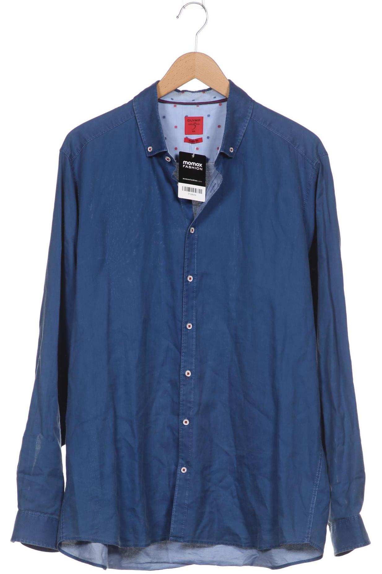 

Olymp Herren Hemd, blau, Gr. 56