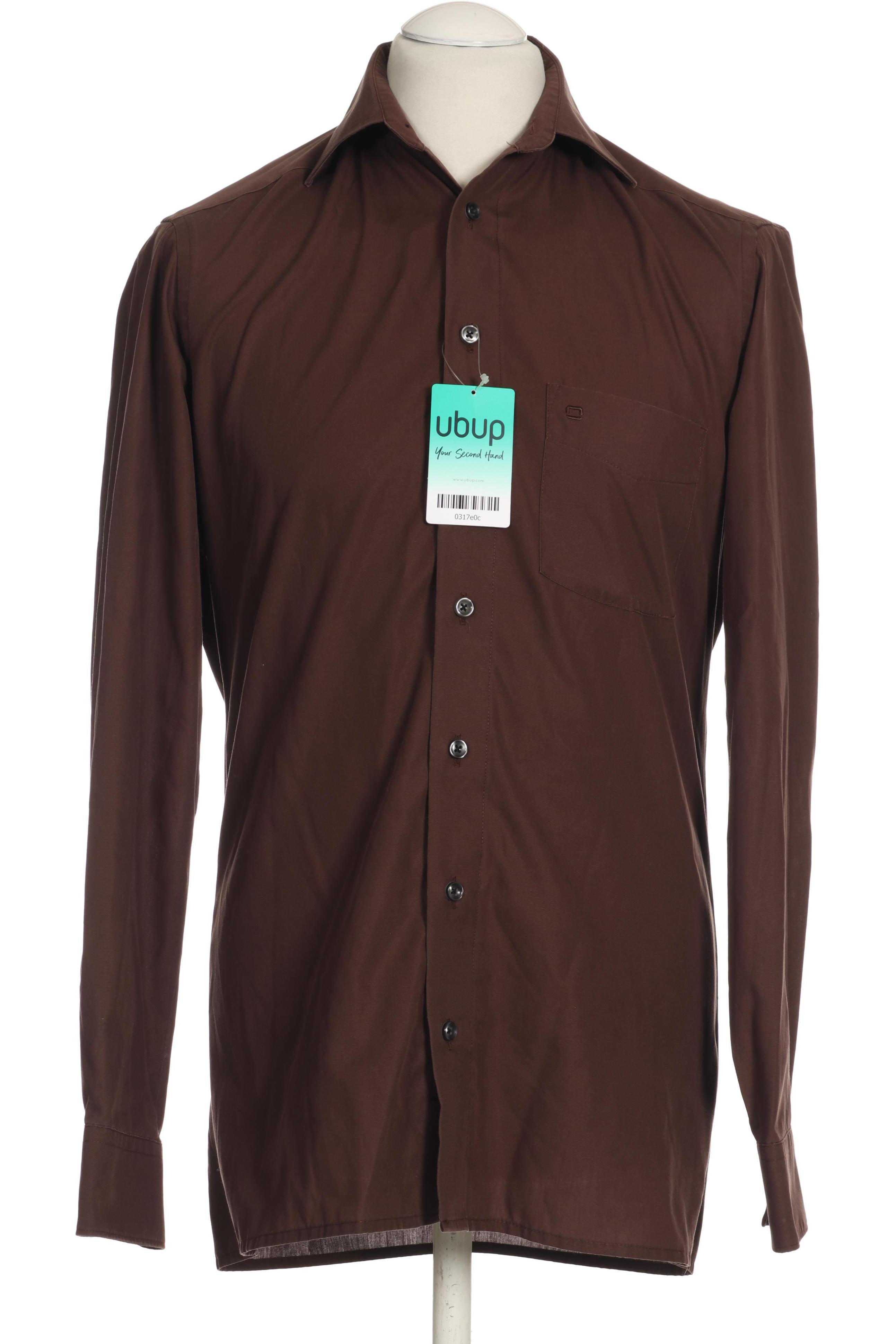 

Olymp Herren Hemd, braun, Gr.