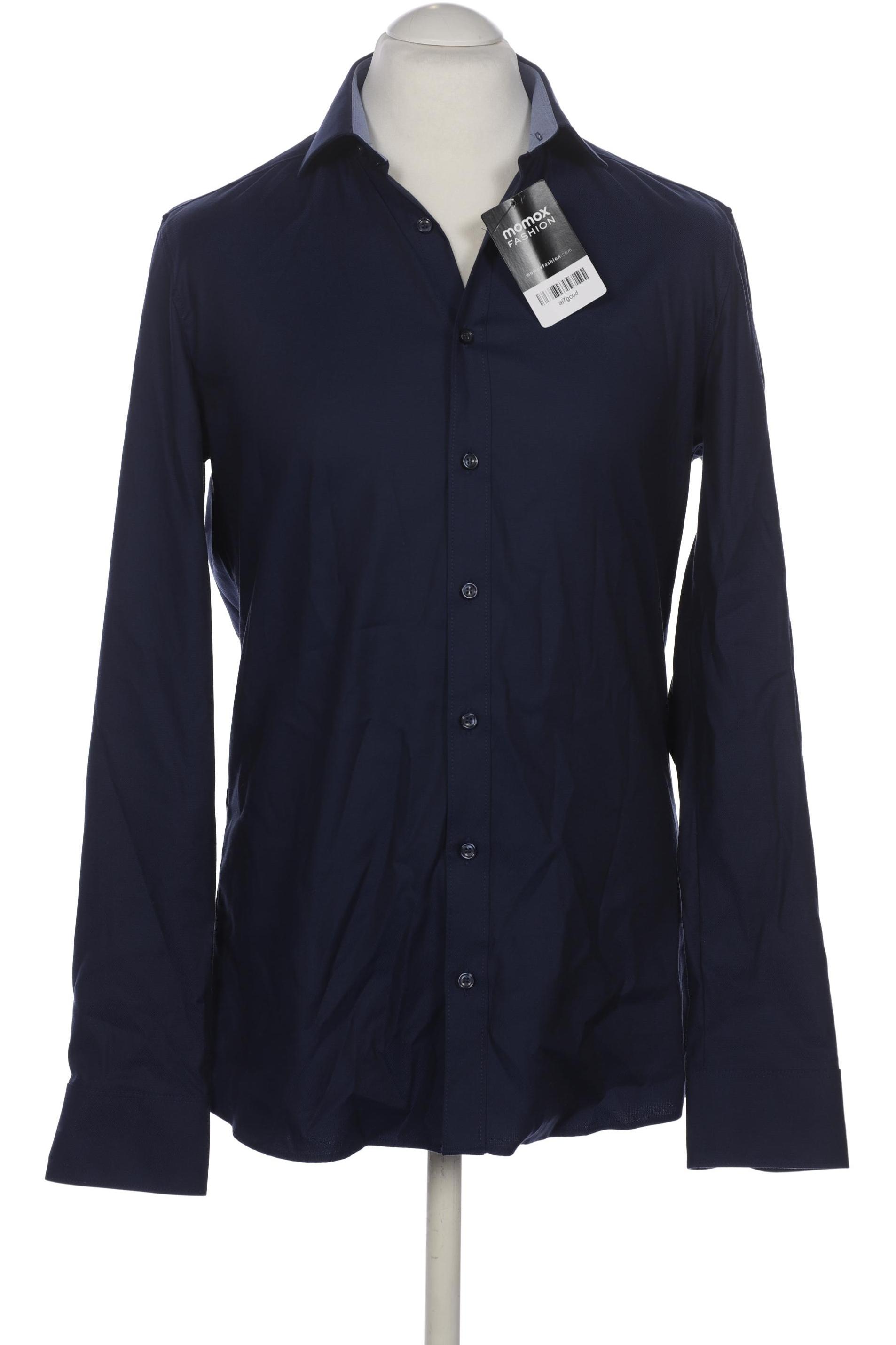 

Olymp Herren Hemd, marineblau, Gr. 50