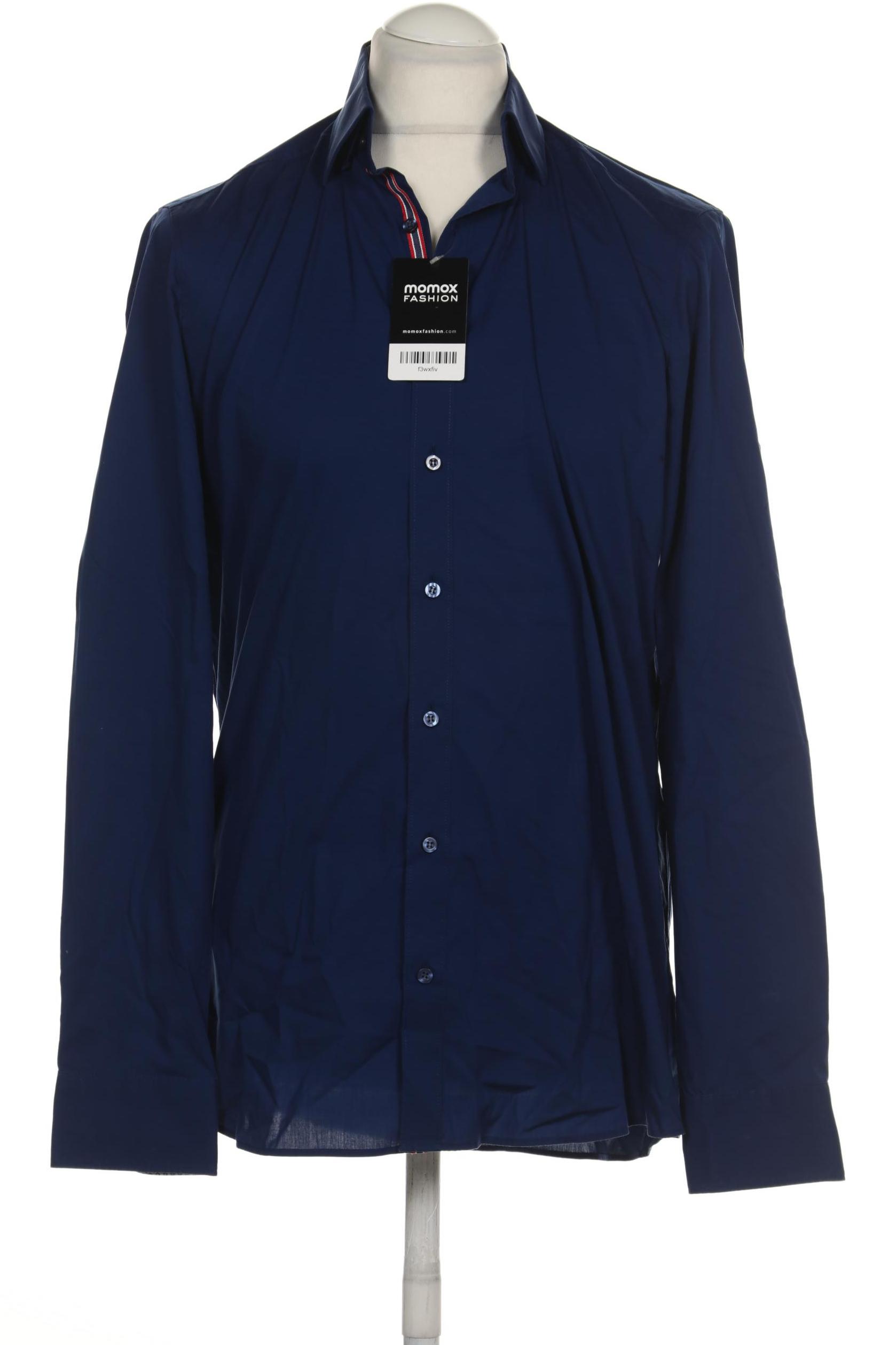 

Olymp Herren Hemd, marineblau, Gr. 52