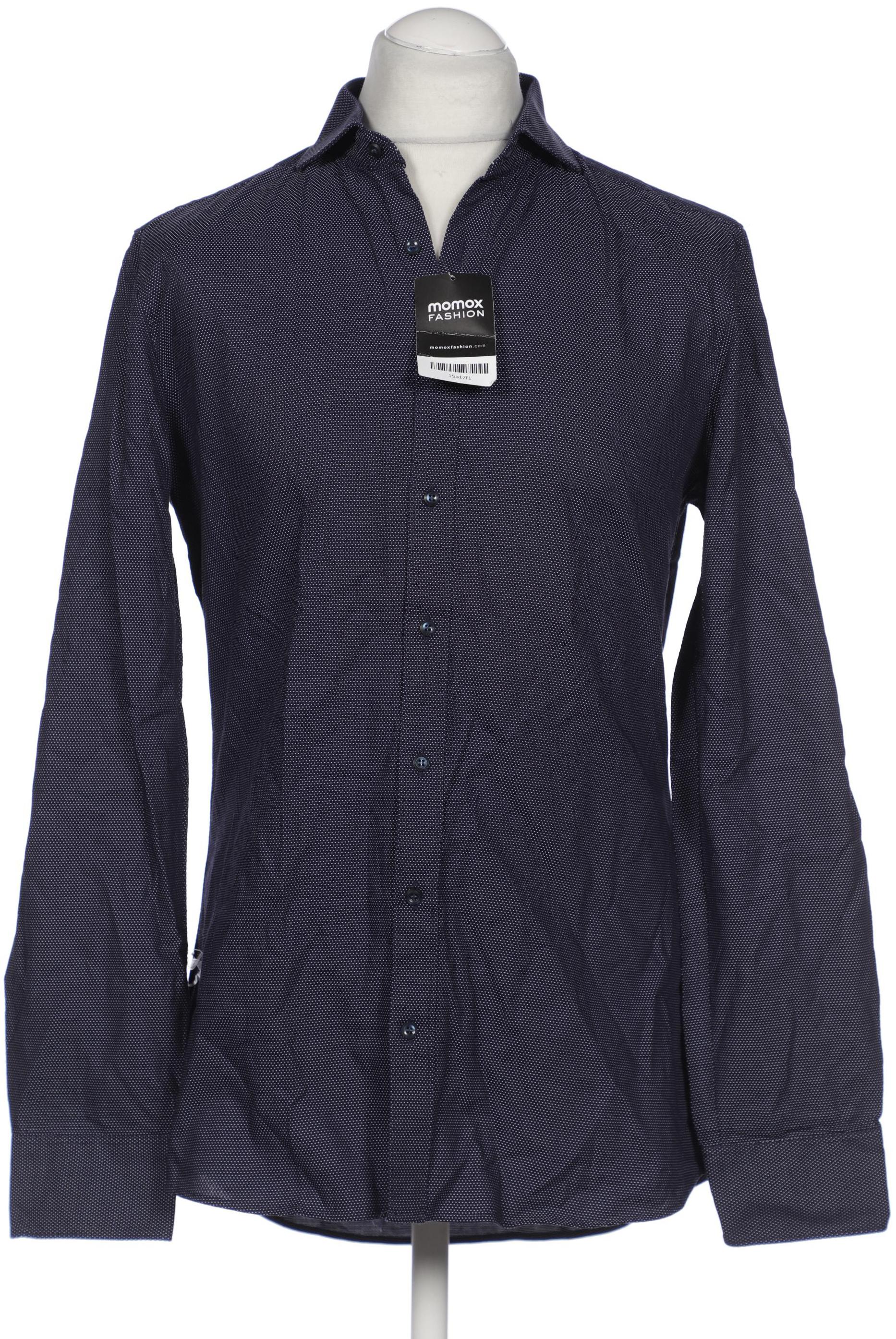 

Olymp Herren Hemd, marineblau, Gr. 52
