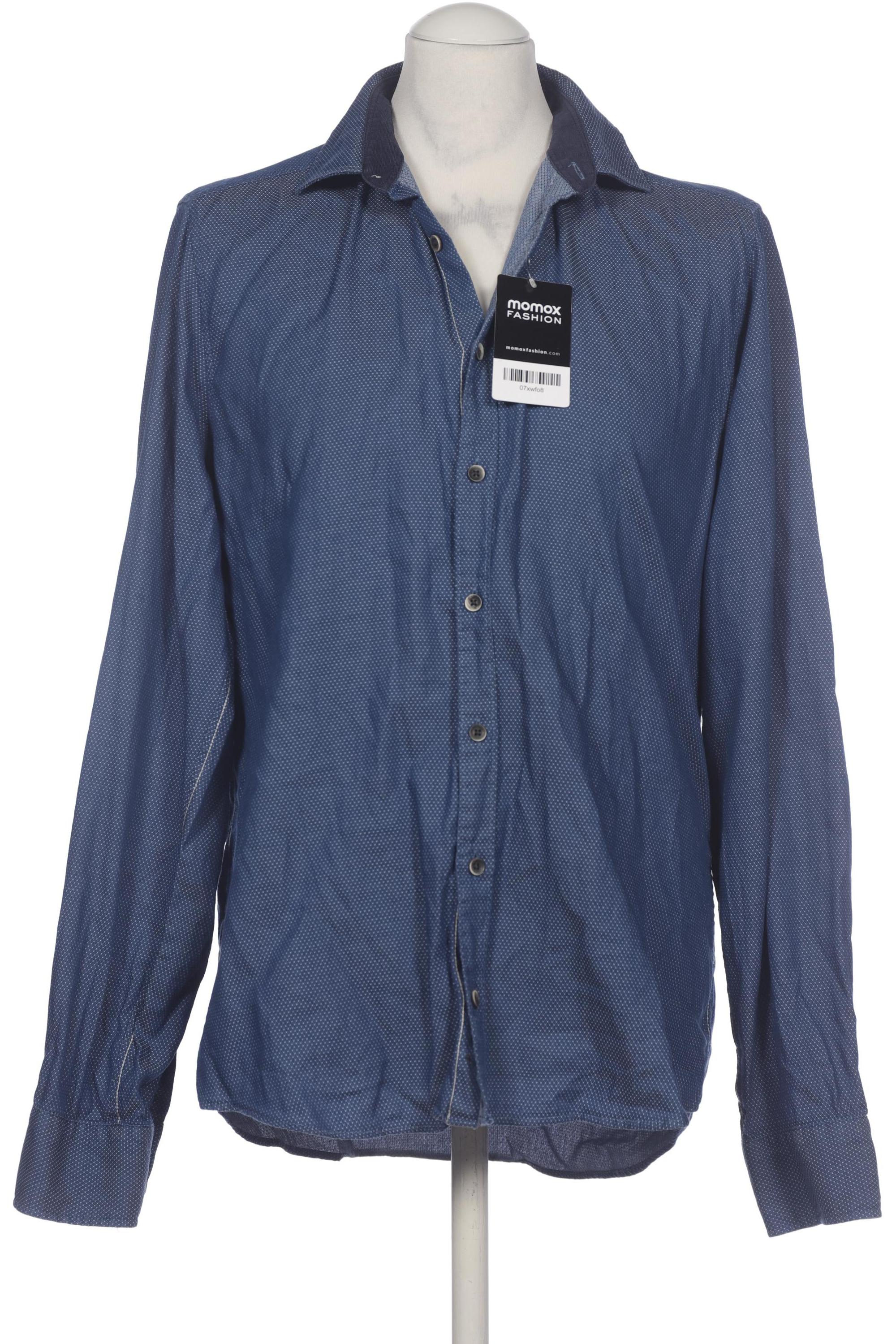 

Olymp Herren Hemd, marineblau, Gr. 52