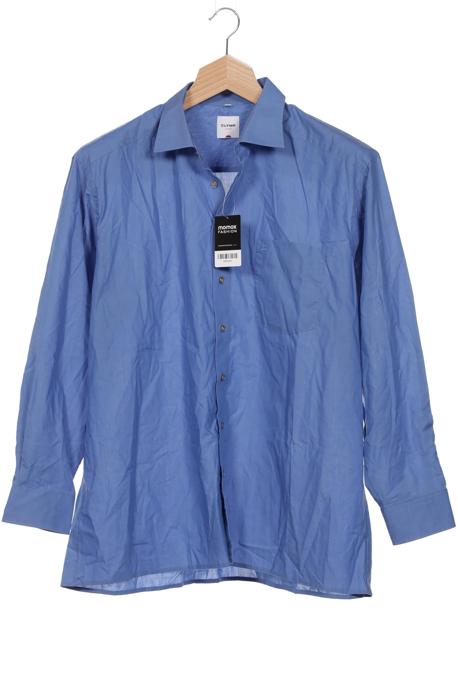 

Olymp Herren Hemd, blau, Gr. 56