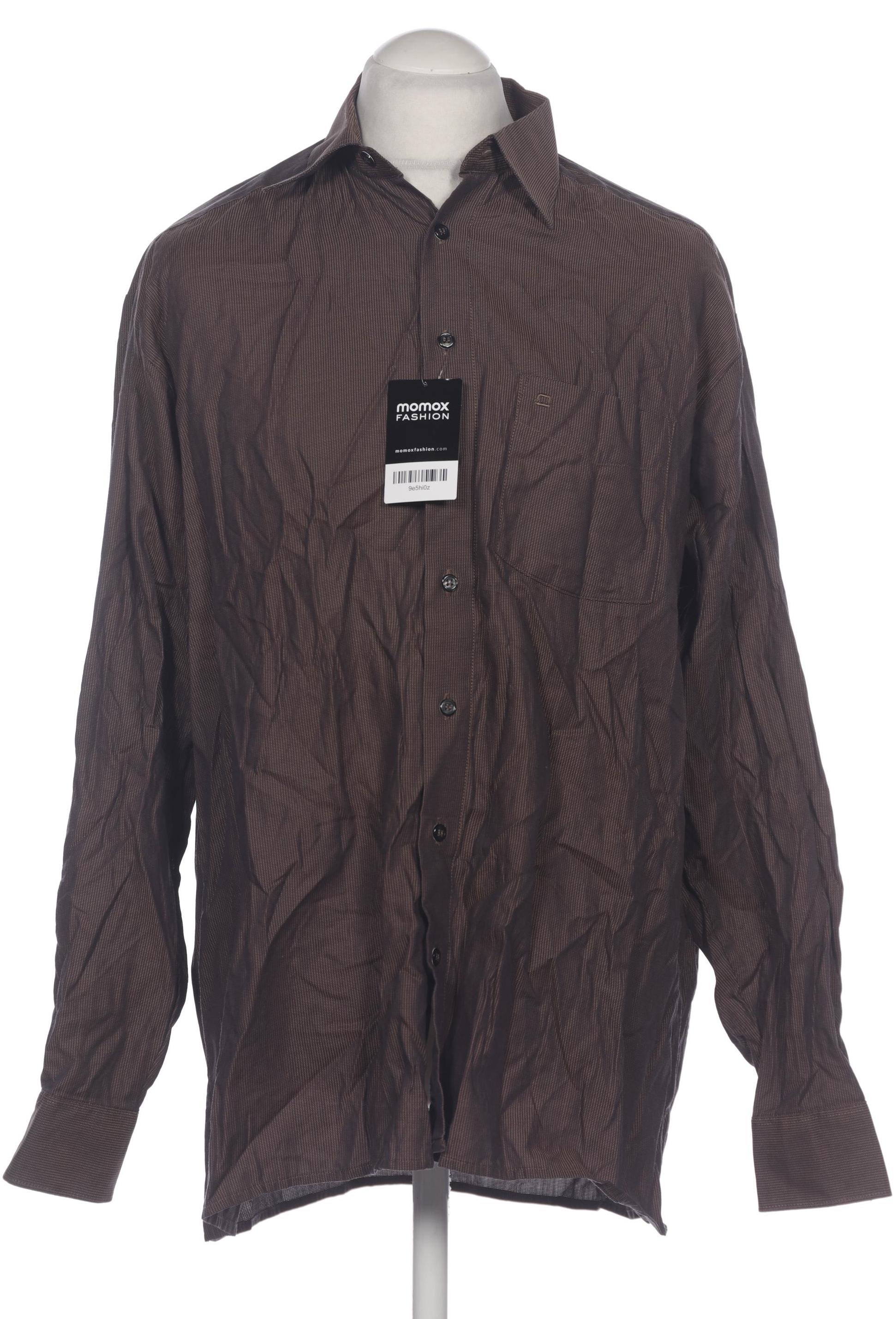 Thumbnail - Olymp Herren Hemd, braun, Gr. 48