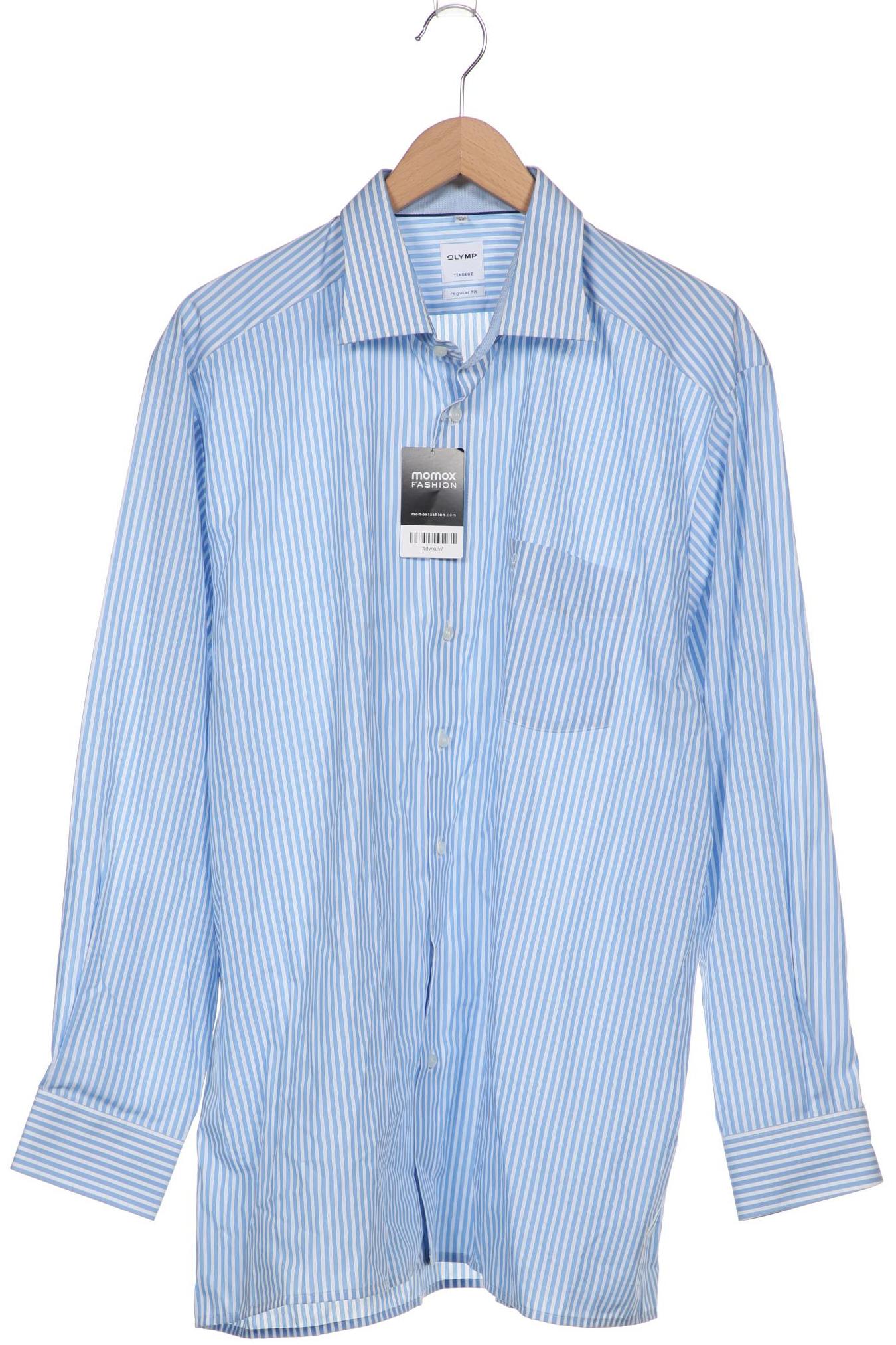 

Olymp Herren Hemd, blau, Gr. 56