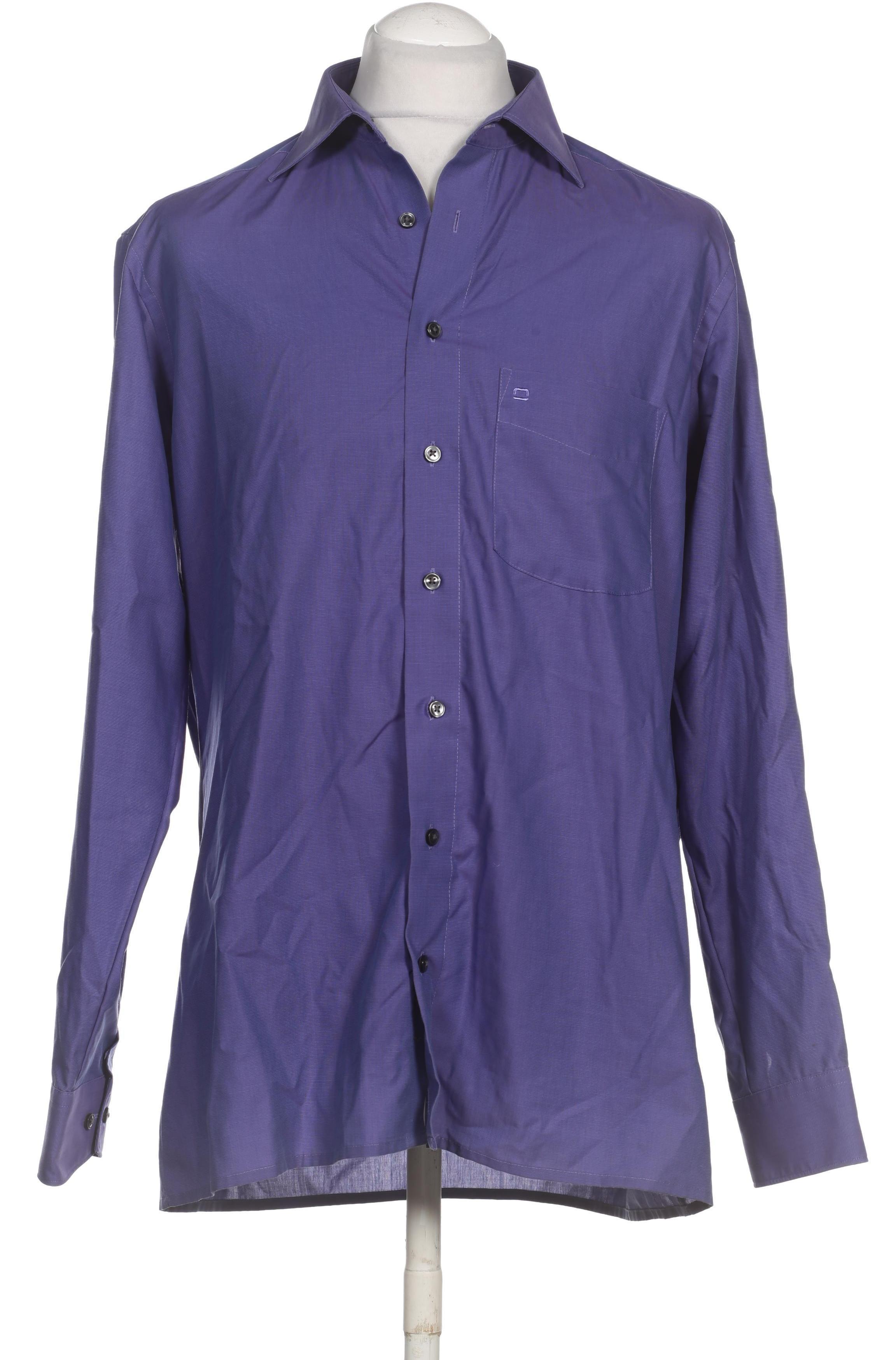 Thumbnail - Olymp Herren Hemd, blau, Gr.