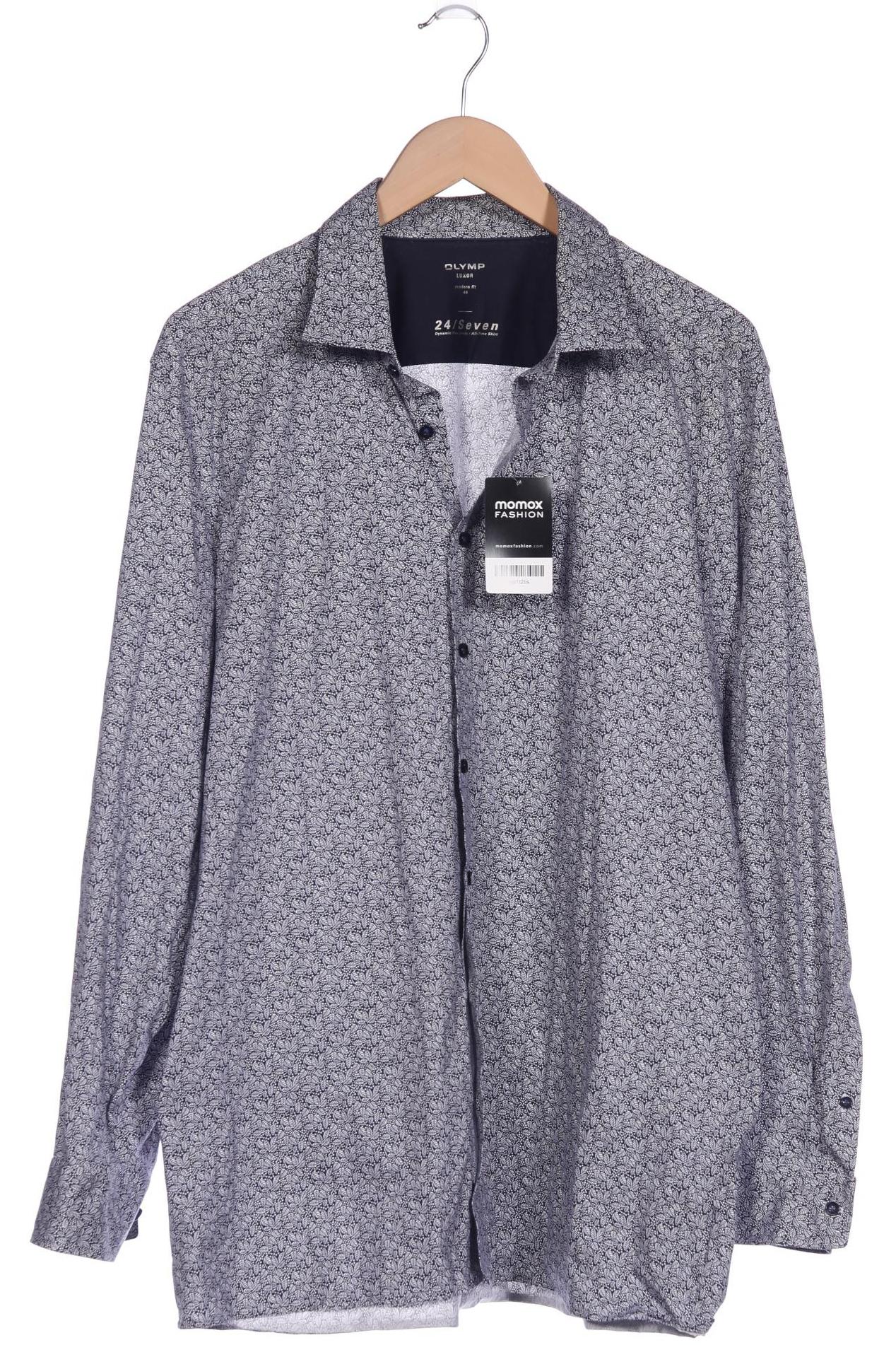 

Olymp Herren Hemd, marineblau, Gr. 56