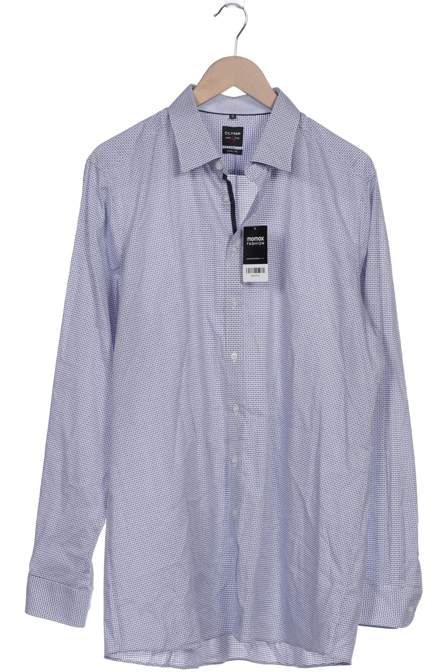 

Olymp Herren Hemd, blau