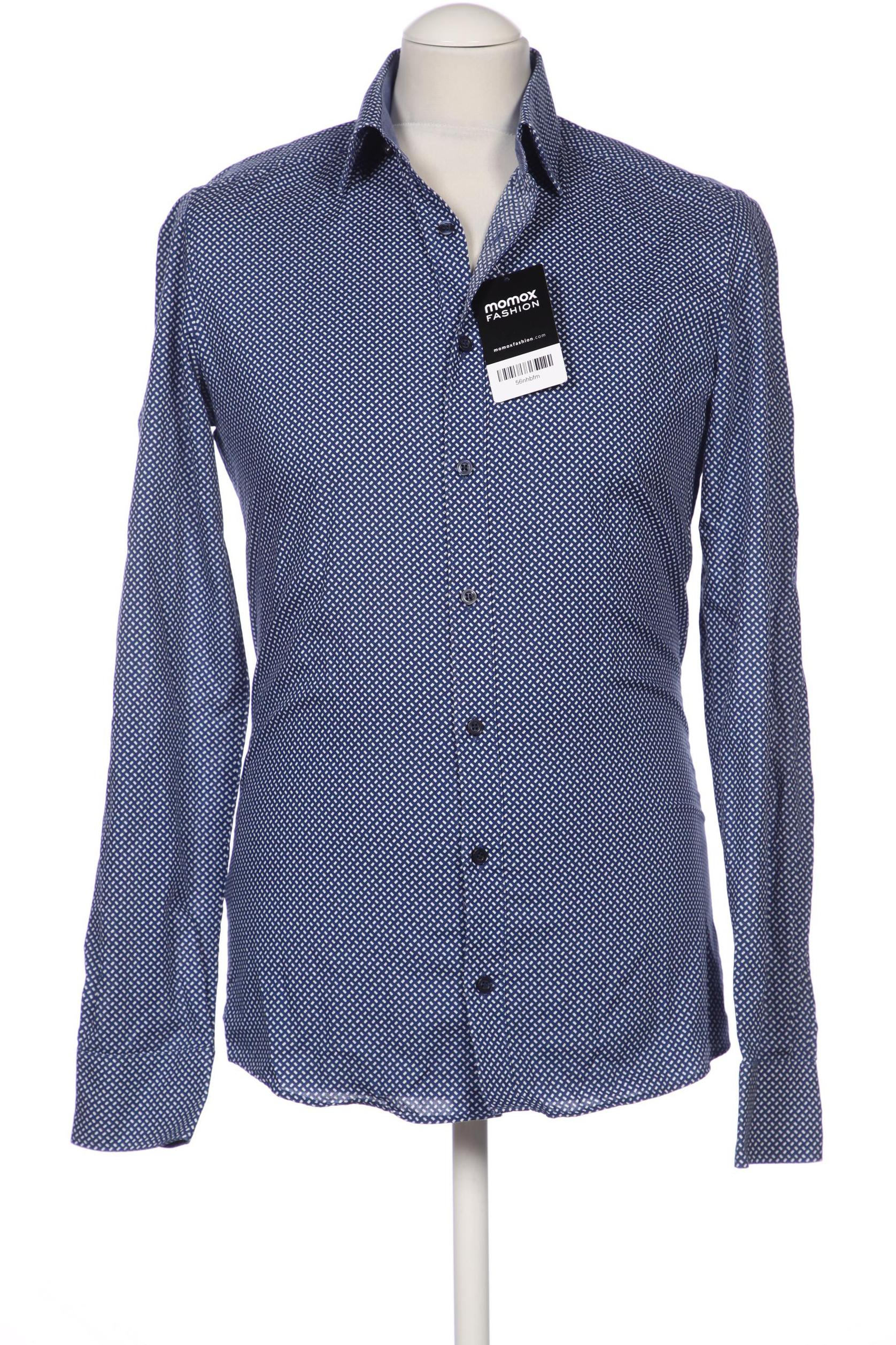 

Olymp Herren Hemd, marineblau, Gr. 46