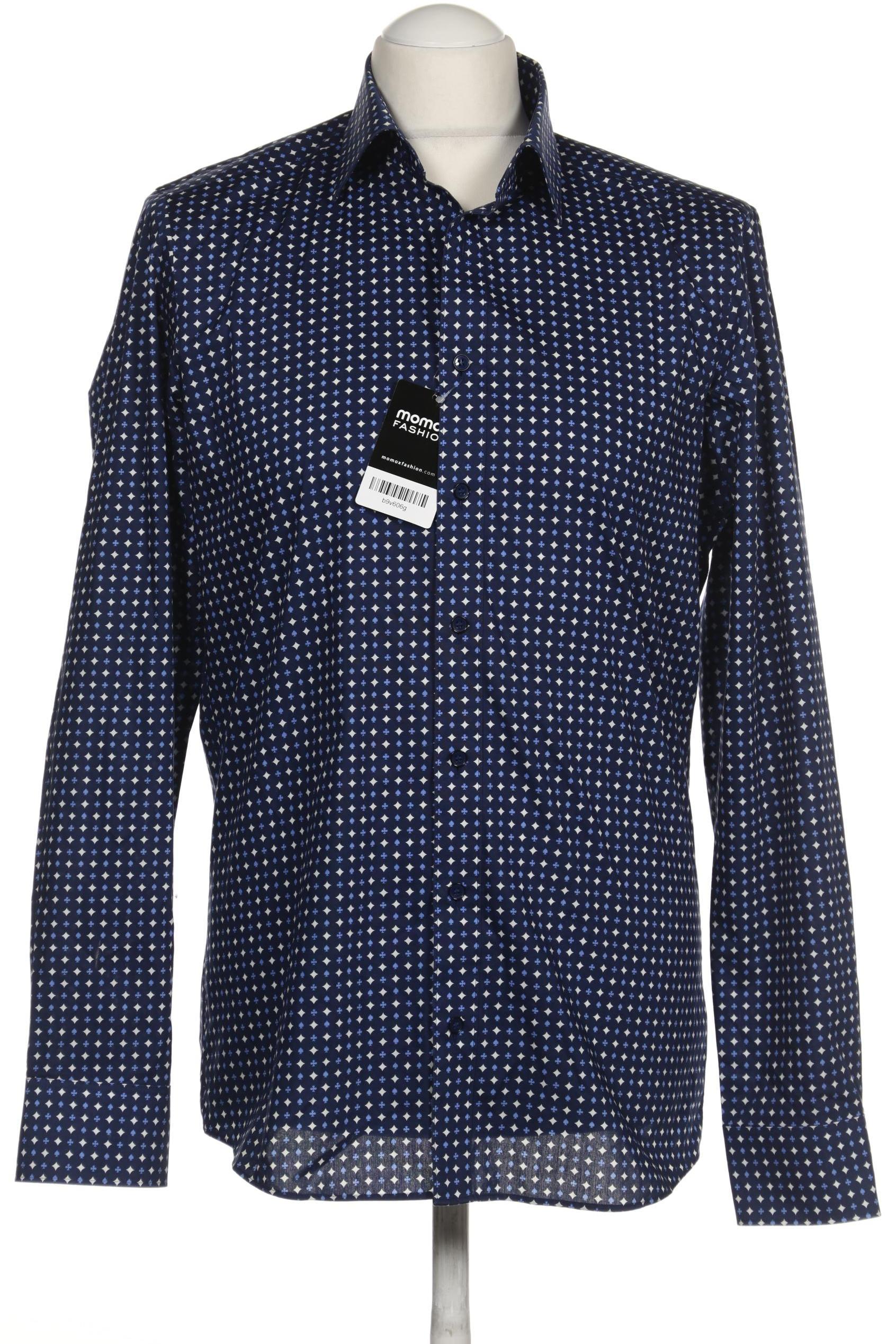 

Olymp Herren Hemd, marineblau, Gr. 50