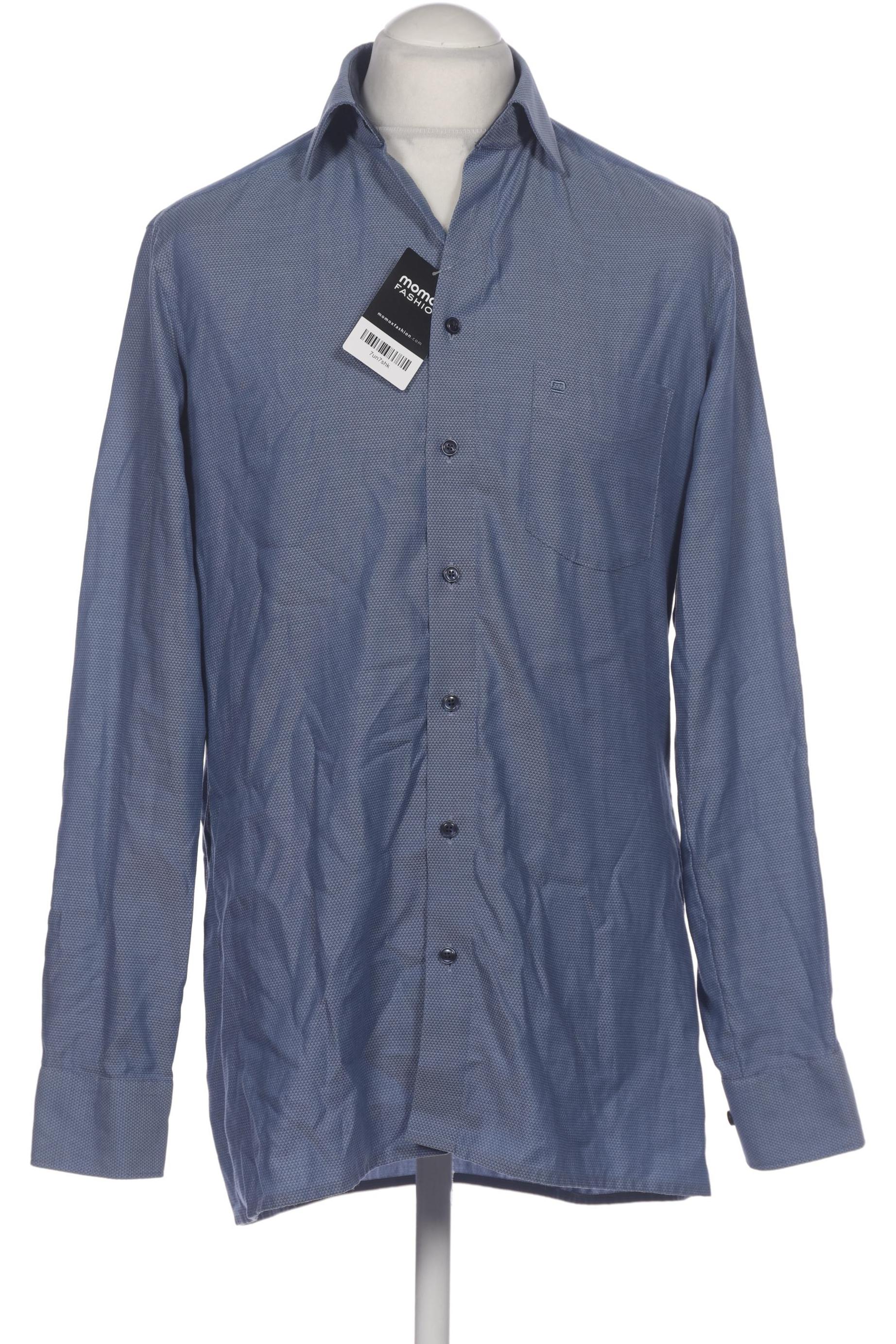 Thumbnail - Olymp Herren Hemd, blau, Gr. 50