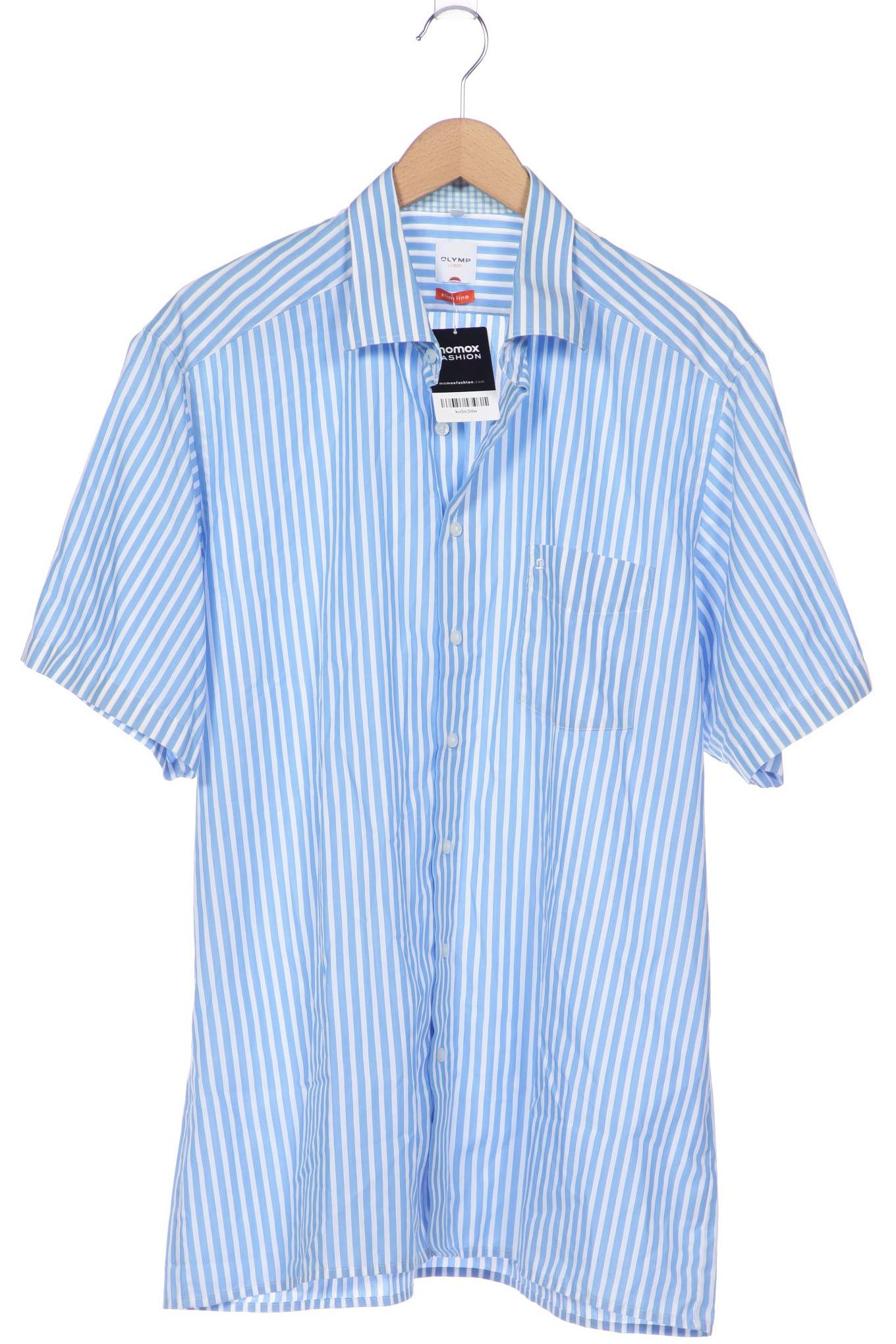 

Olymp Herren Hemd, blau, Gr. 56