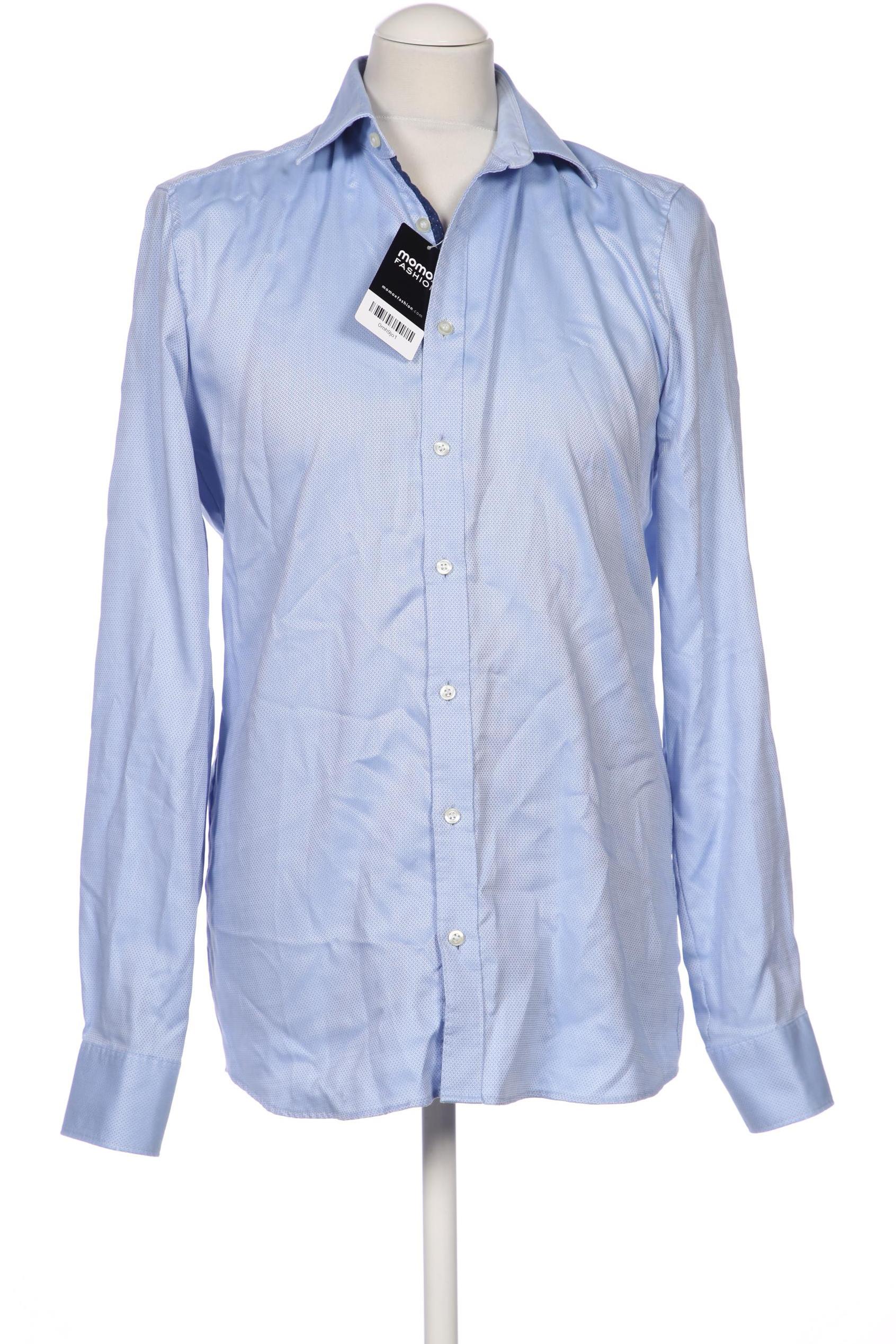 

Olymp Herren Hemd, blau