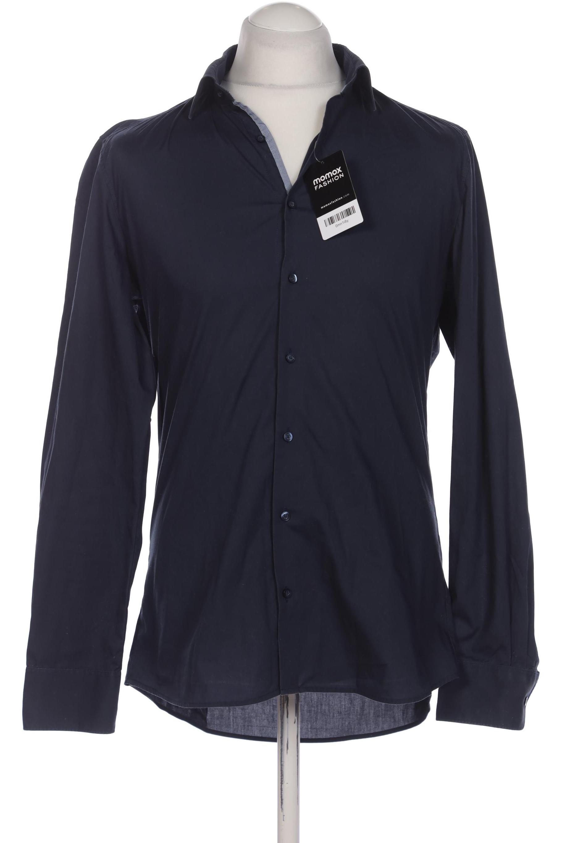 

Olymp Herren Hemd, marineblau, Gr. 52