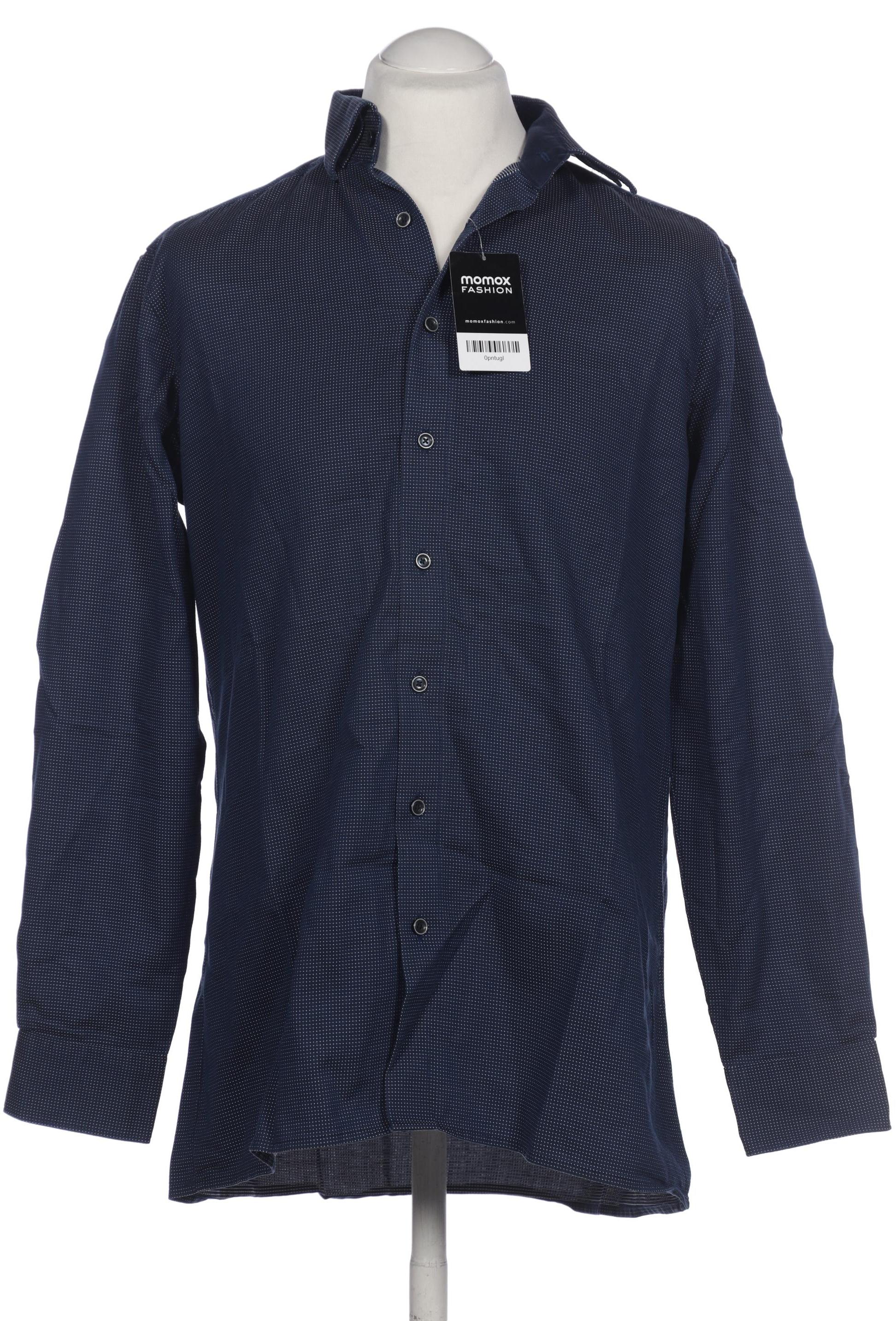 

Olymp Herren Hemd, marineblau, Gr. 52