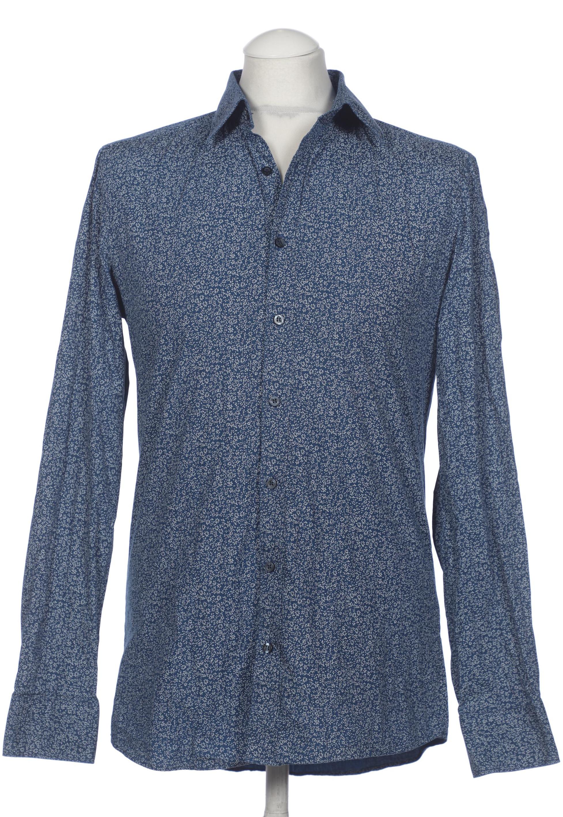 

Olymp Herren Hemd, blau