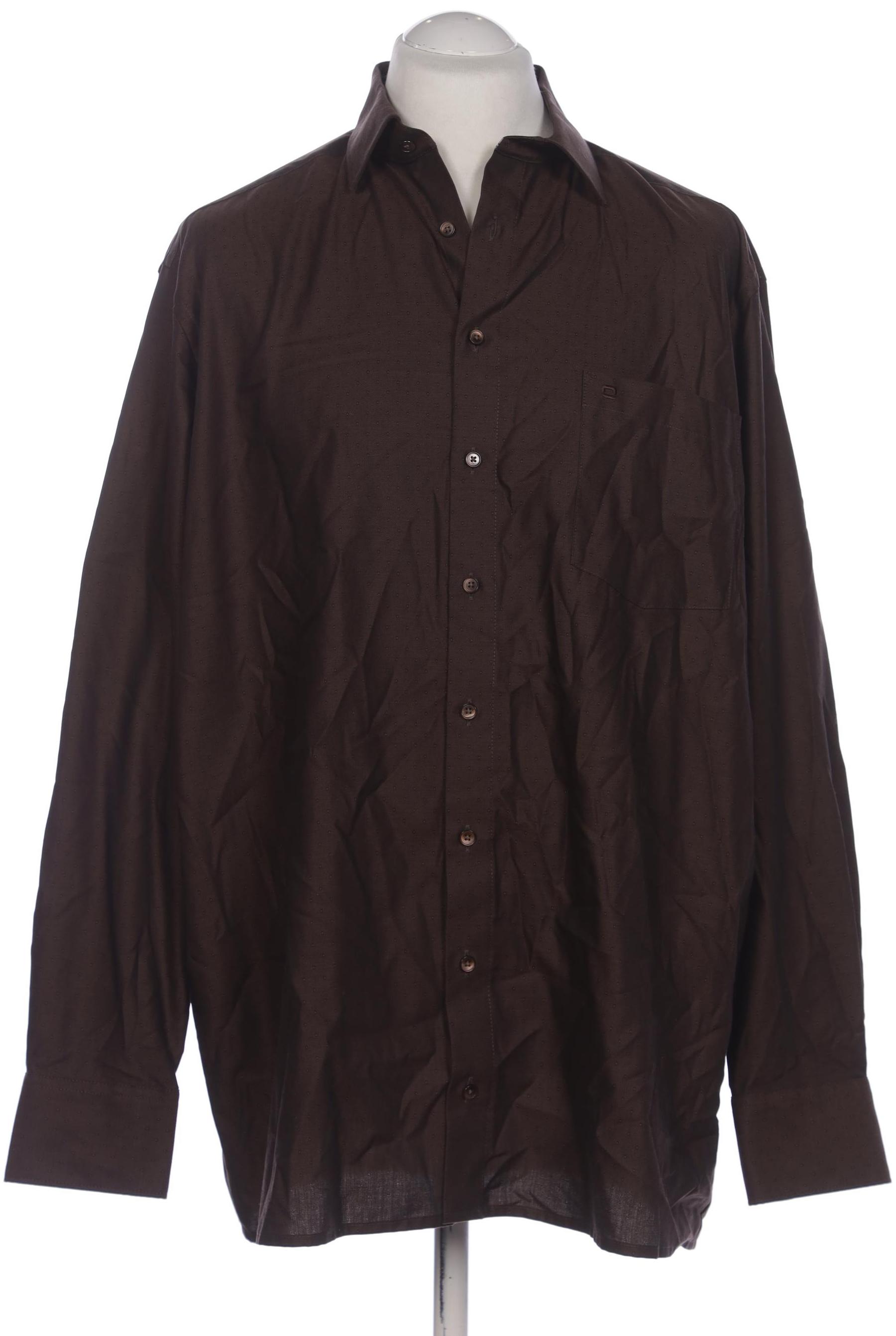 

Olymp Herren Hemd, braun, Gr. 54