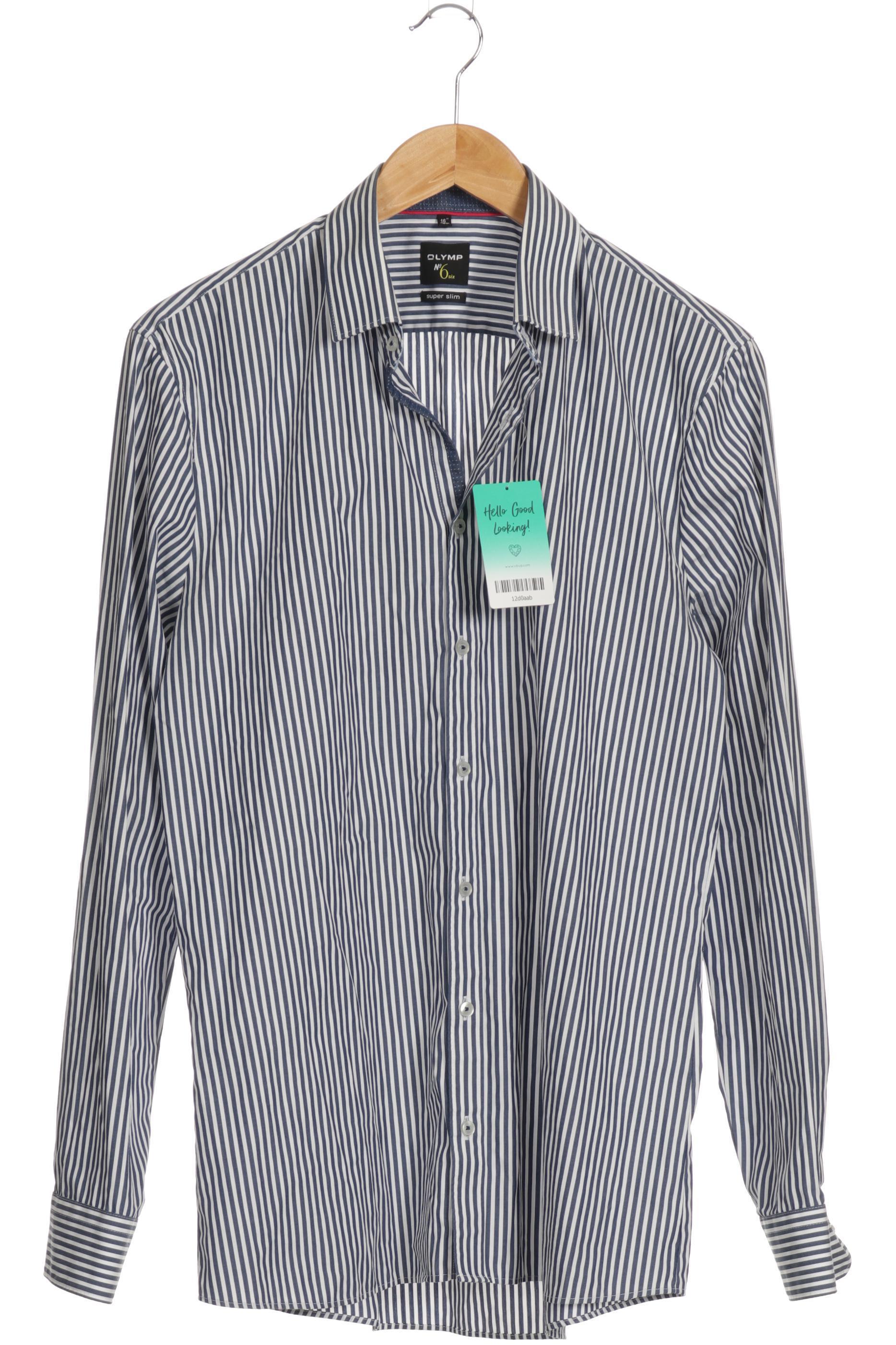 

Olymp Herren Hemd, blau, Gr.