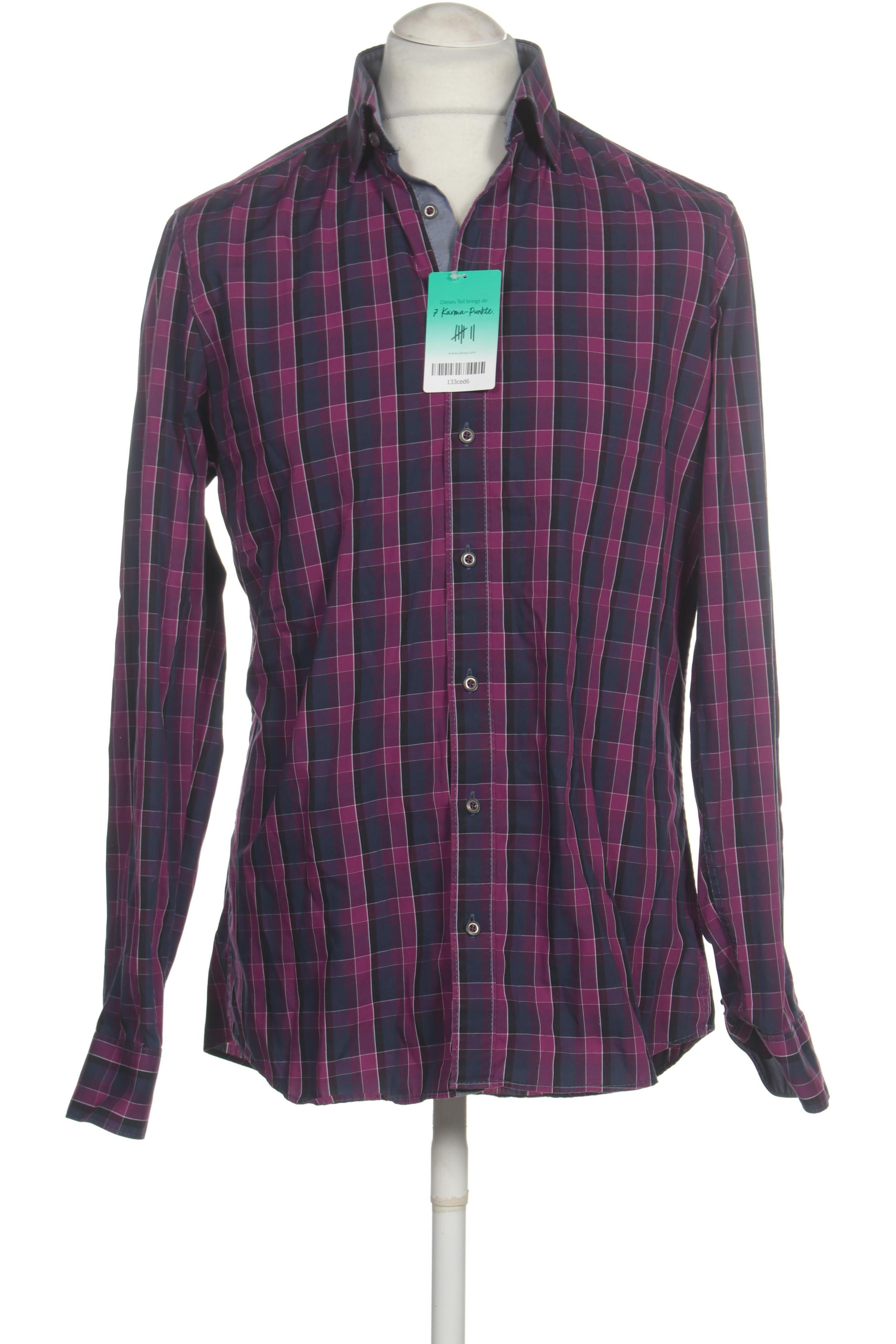 

Olymp Herren Hemd, blau, lila, Gr.