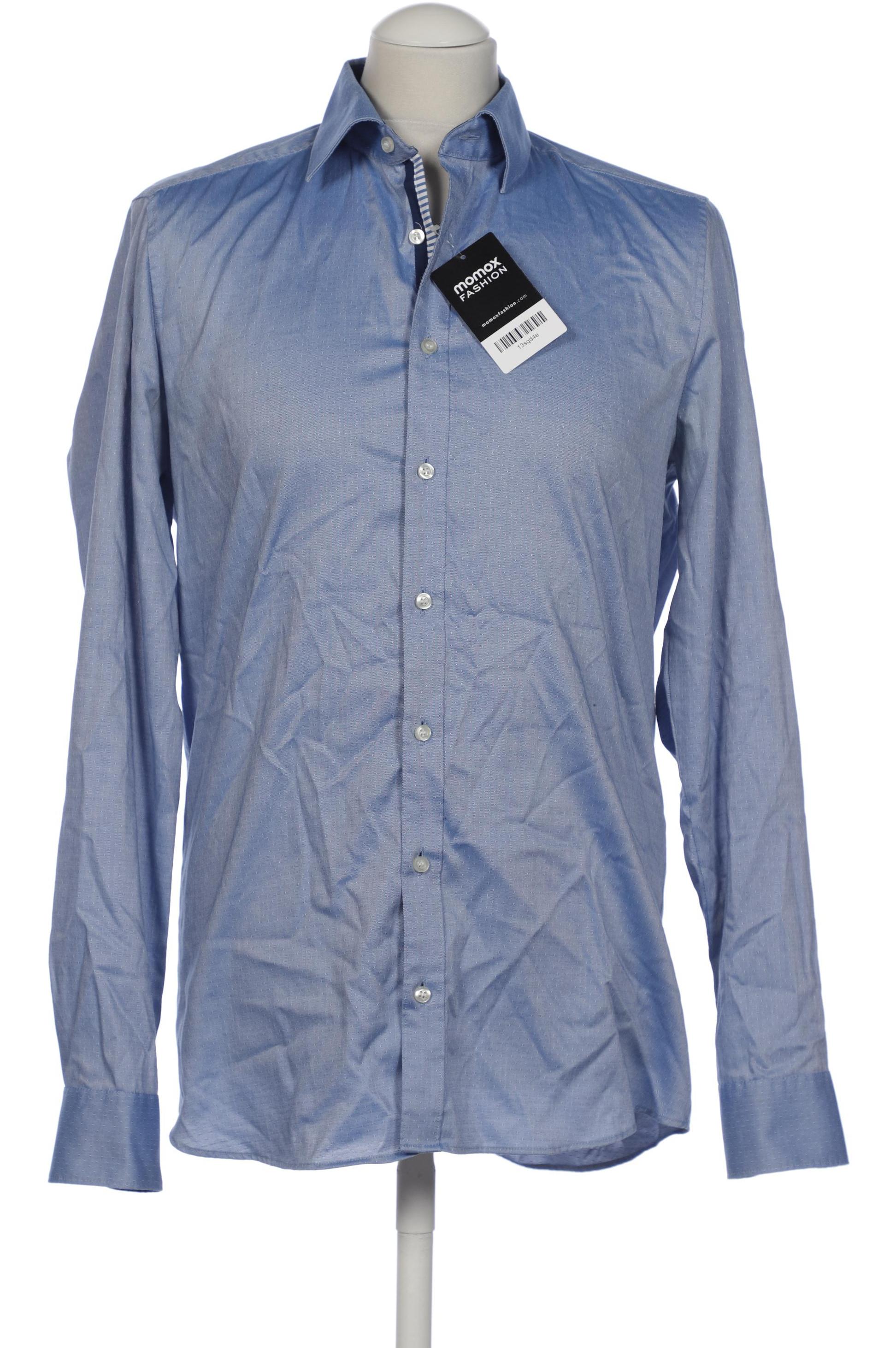 

Olymp Herren Hemd, blau