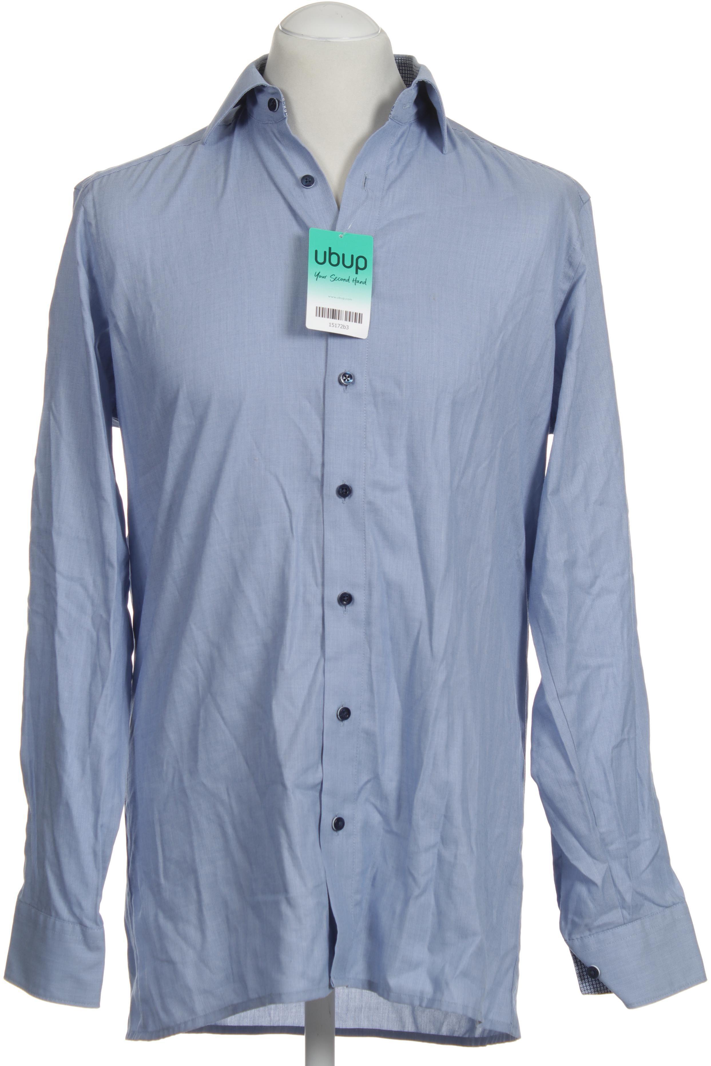 Thumbnail - Olymp Herren Hemd, blau, Gr.