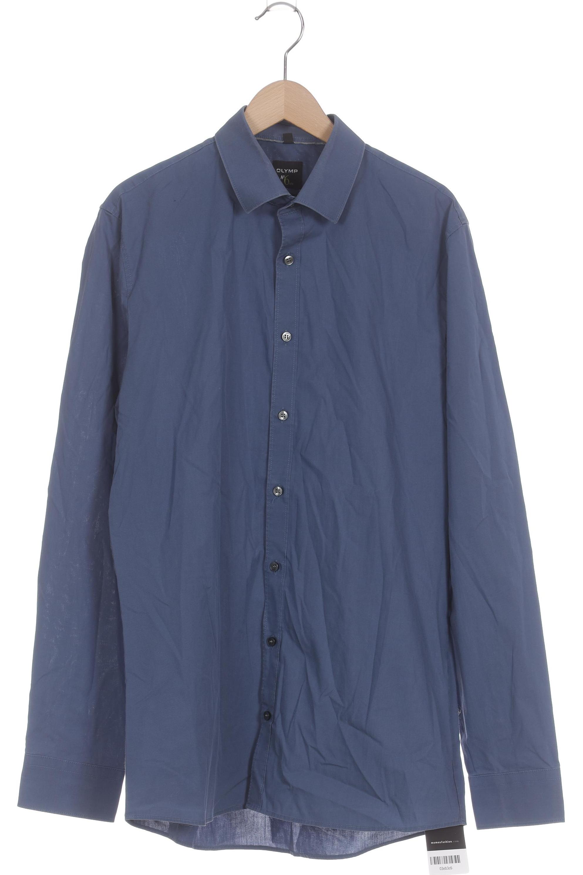 

Olymp Herren Hemd, blau, Gr. 48