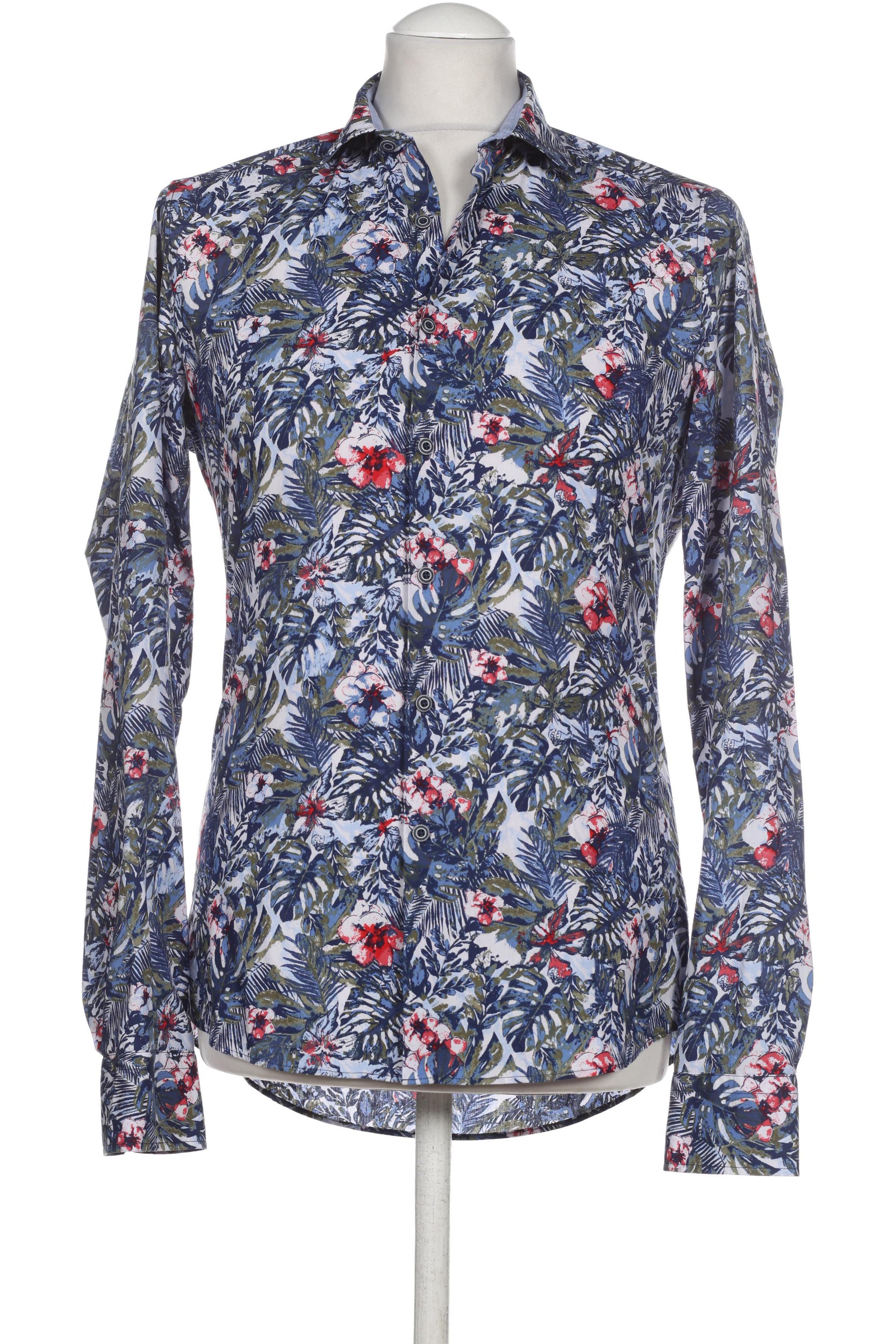 Thumbnail - Olymp Herren Hemd, blau, Gr.