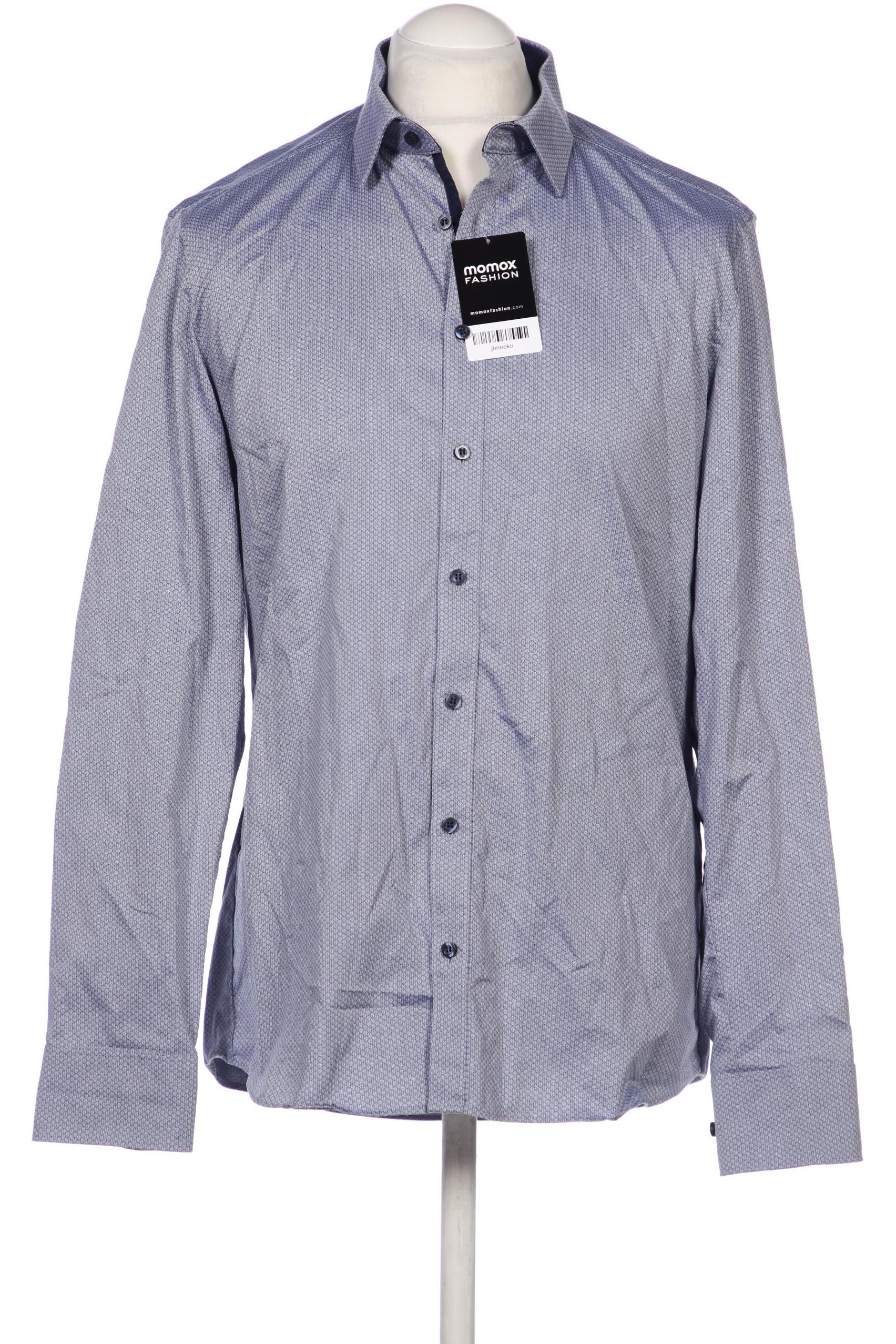 

Olymp Herren Hemd, marineblau, Gr. 52