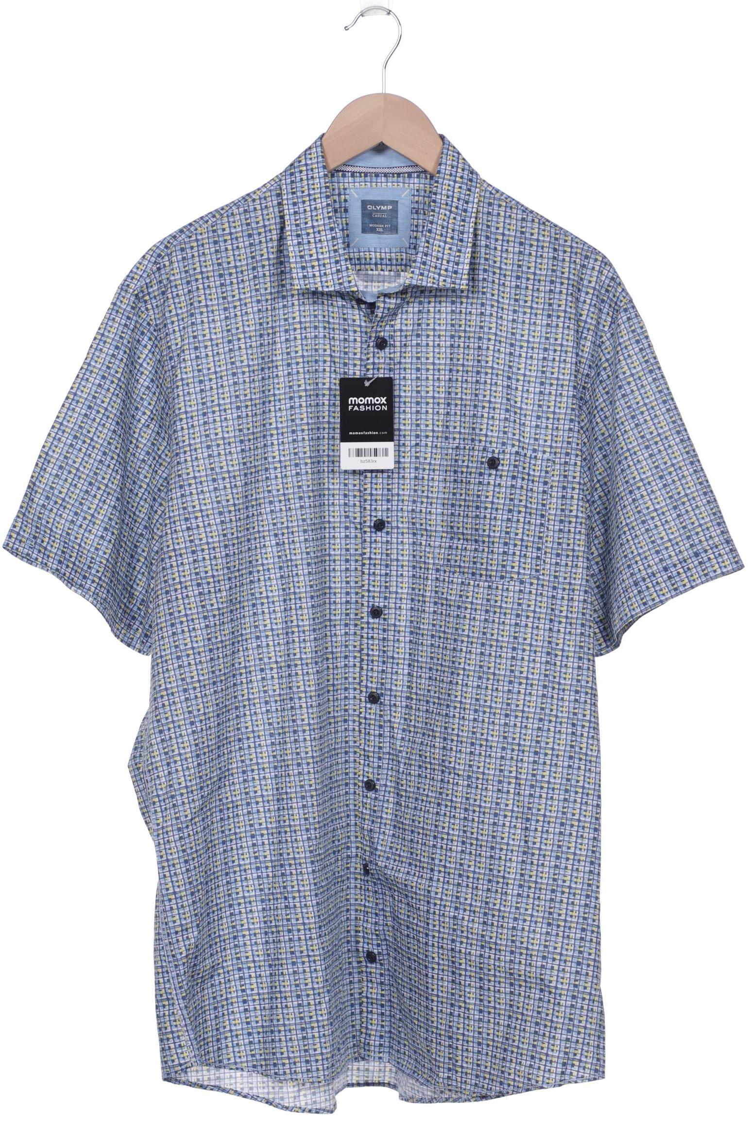 

Olymp Herren Hemd, blau