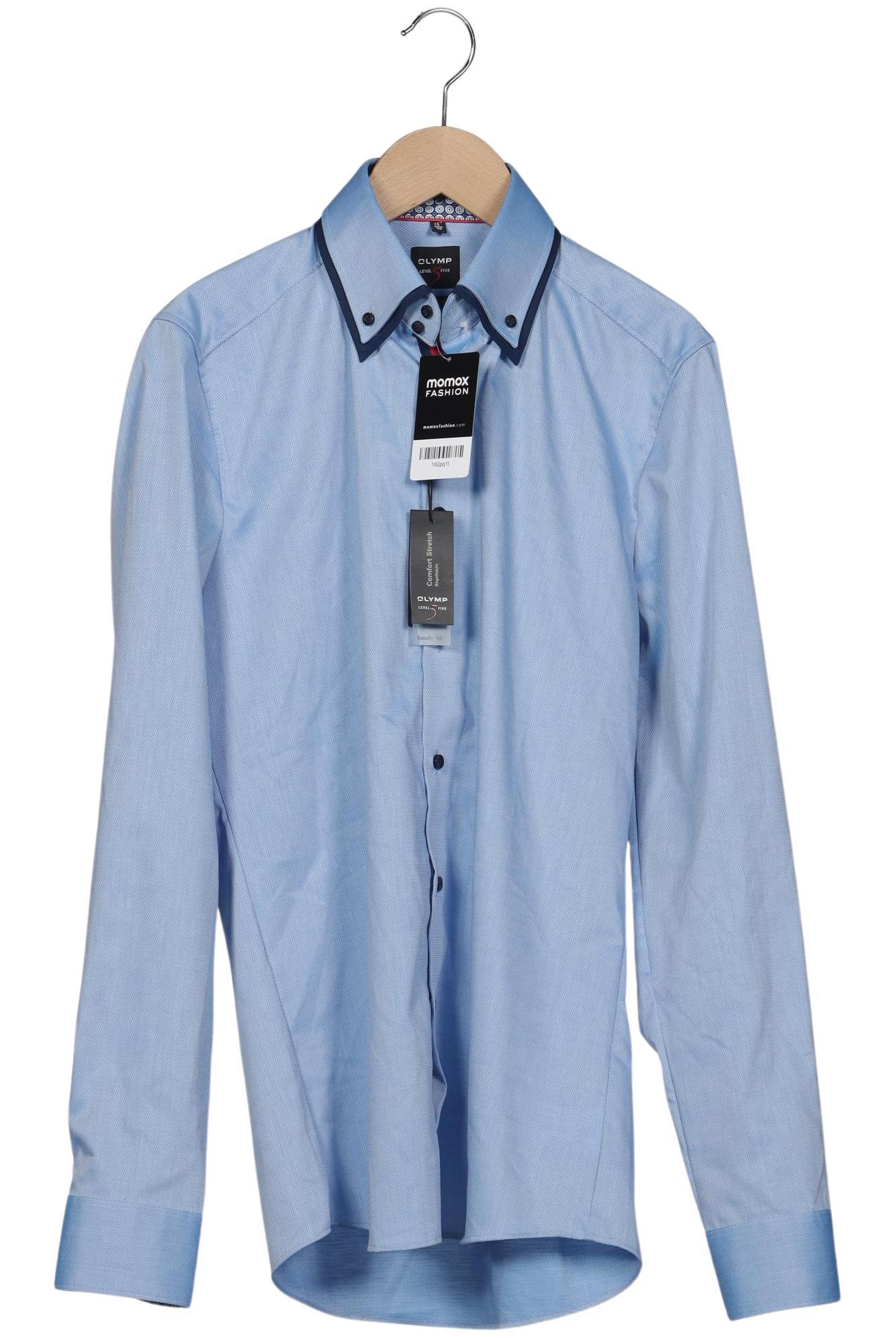 

Olymp Herren Hemd, blau, Gr. 46