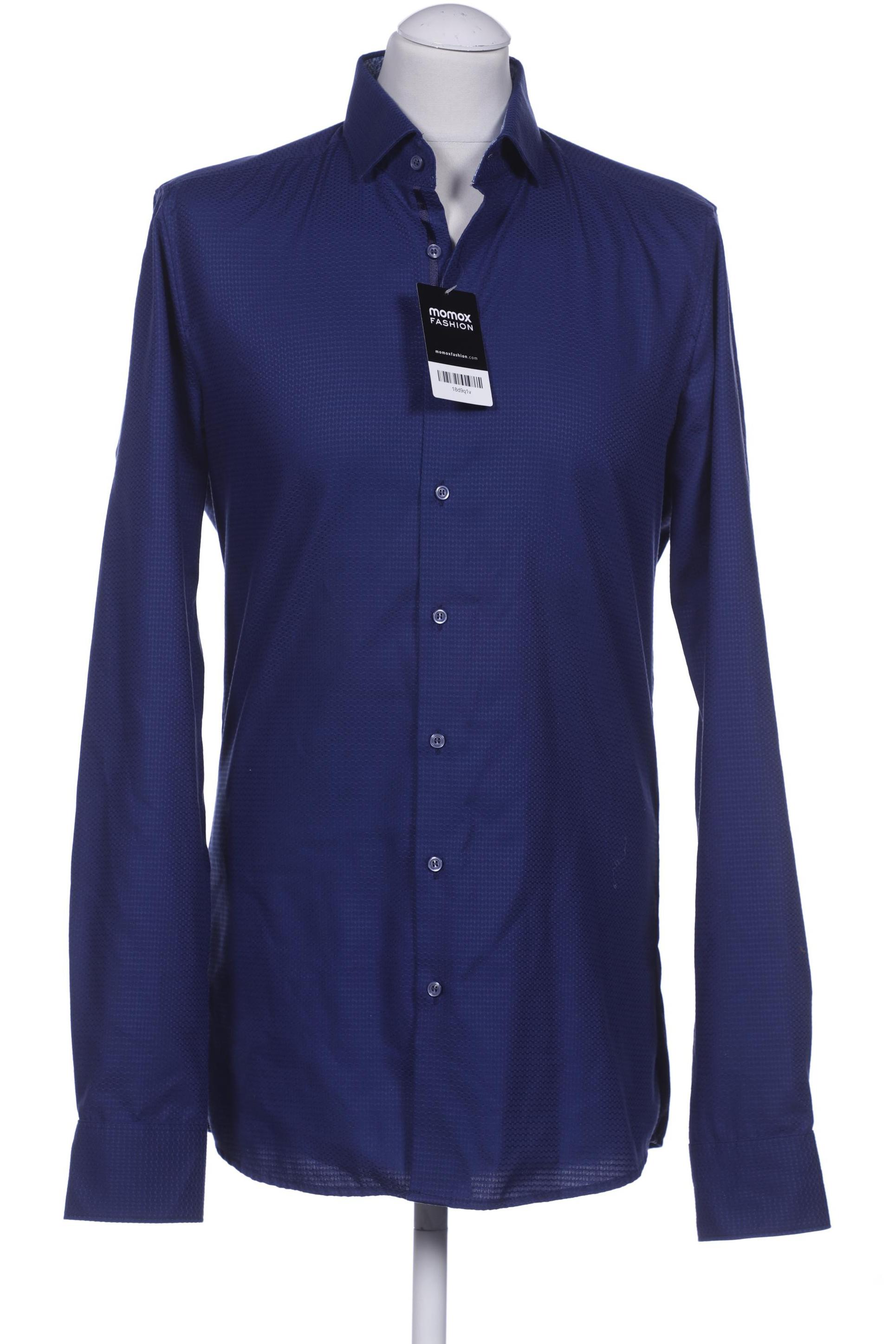 

Olymp Herren Hemd, blau