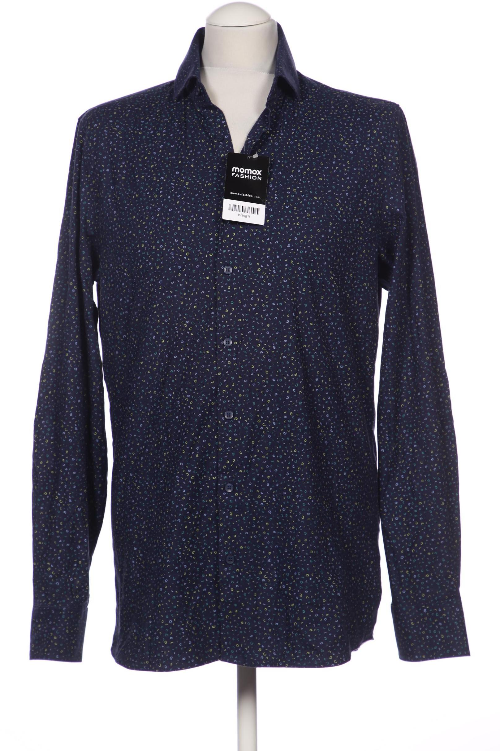

Olymp Herren Hemd, marineblau, Gr. 48