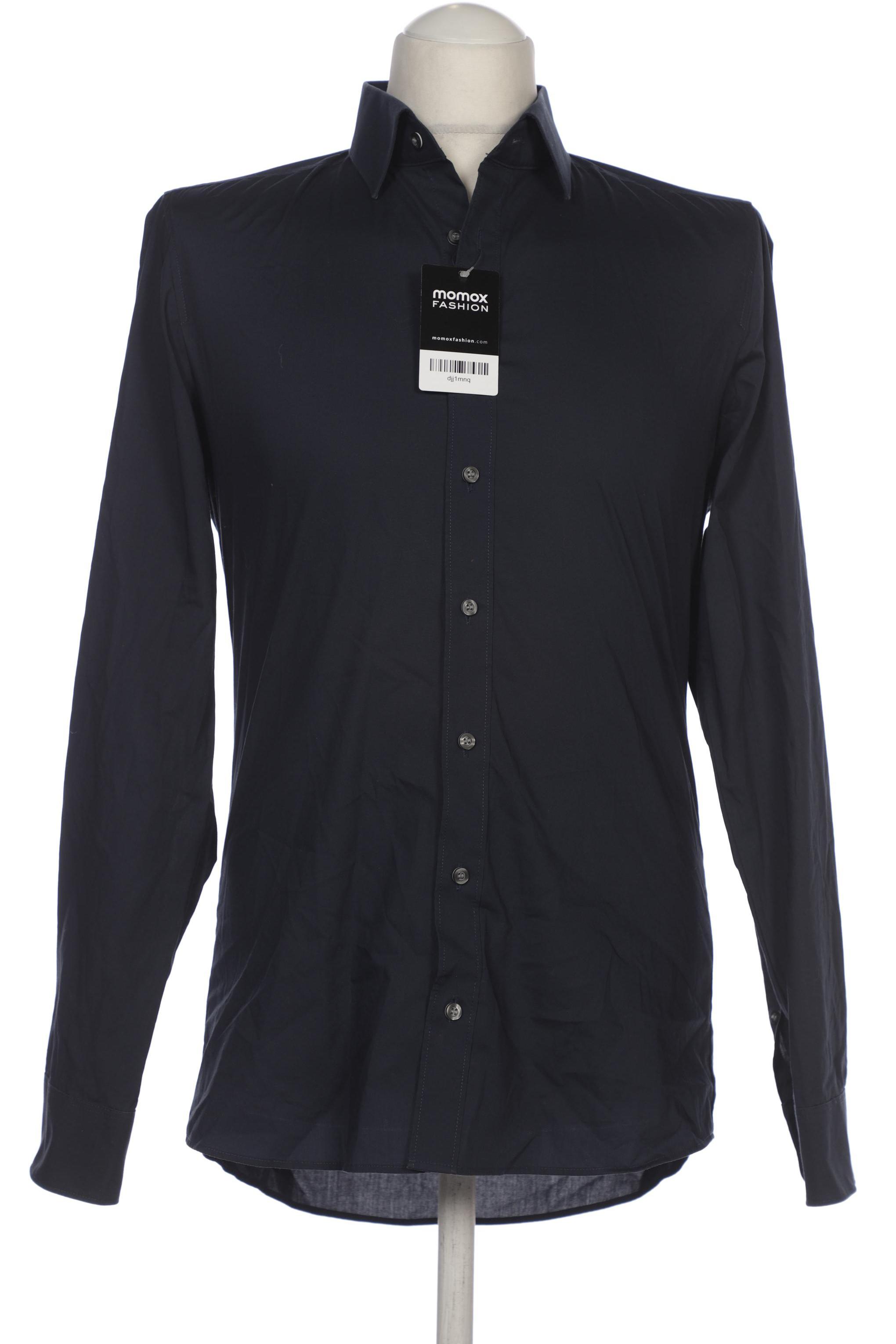 

Olymp Herren Hemd, marineblau, Gr. 50