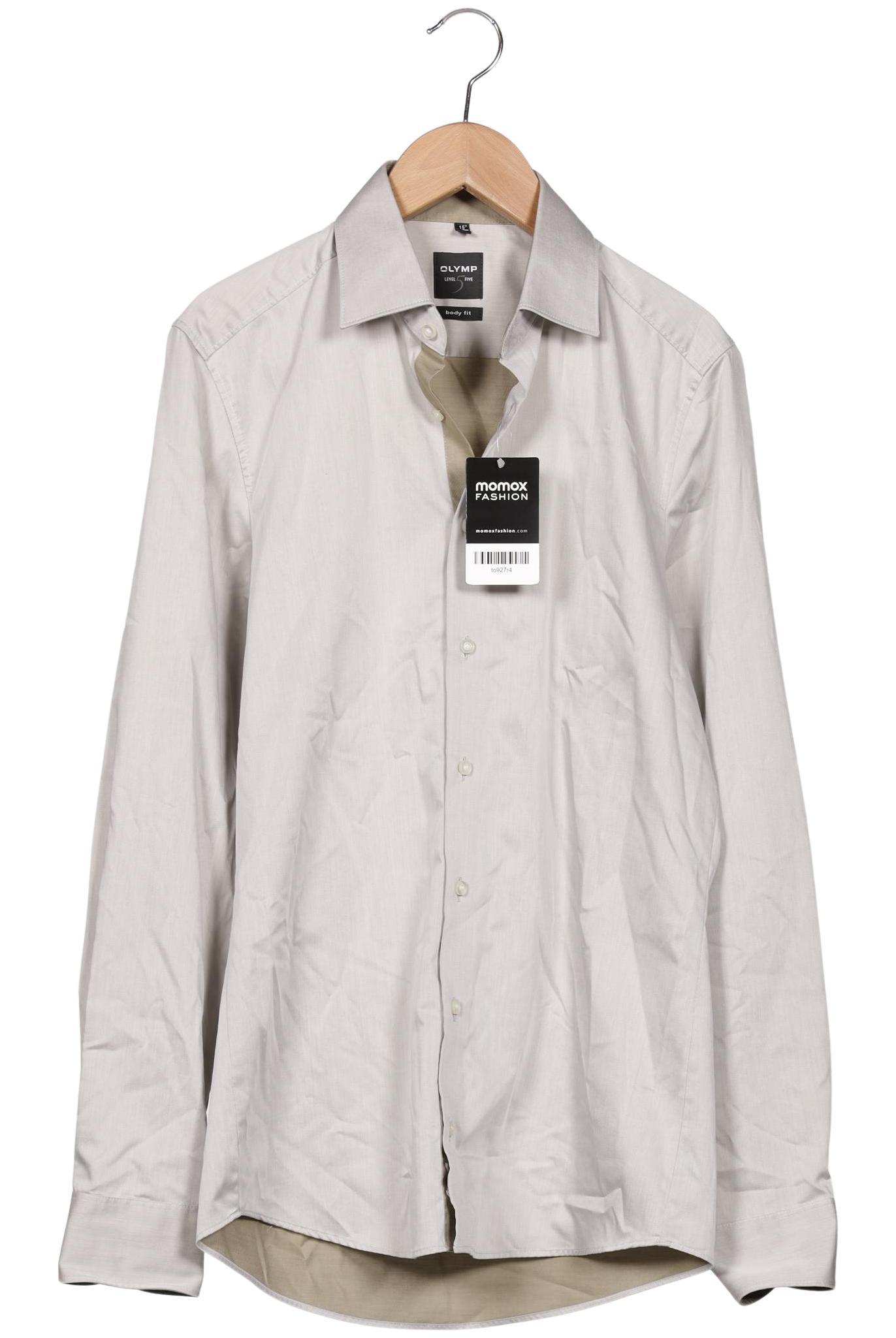 

Olymp Herren Hemd, grau, Gr. 46