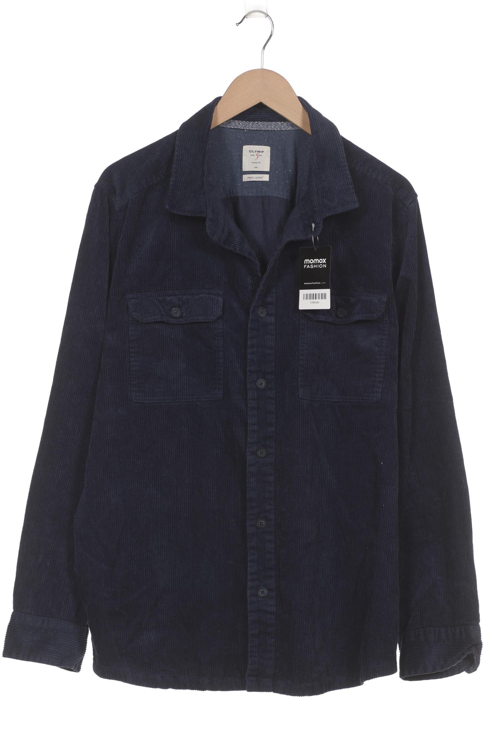 

Olymp Herren Hemd, marineblau, Gr. 56